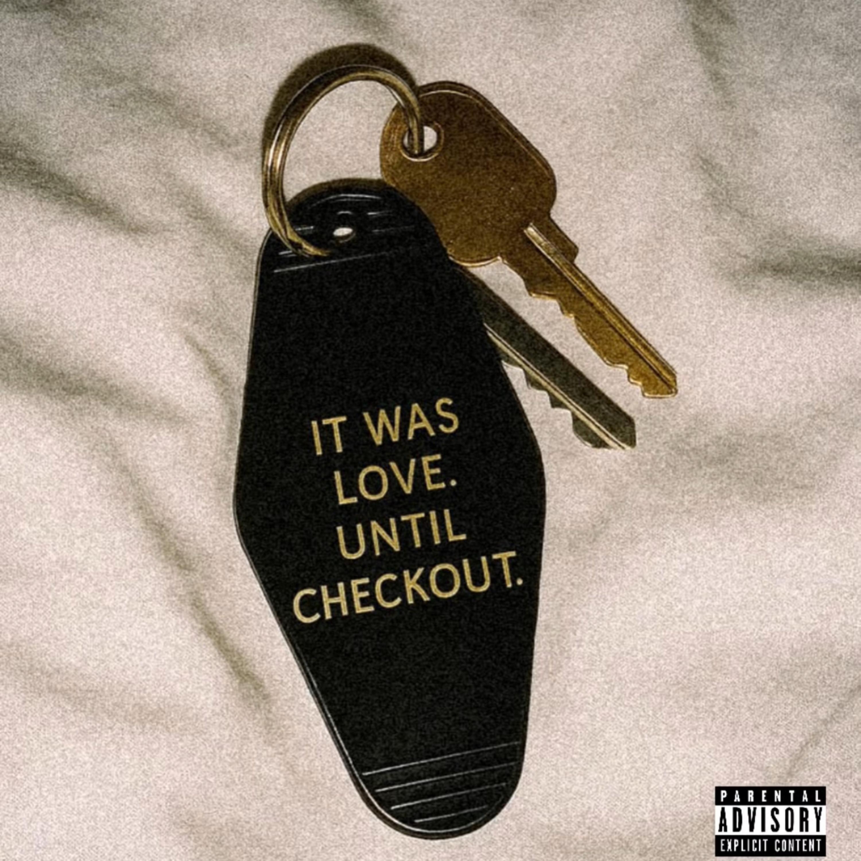 IT WAS LOVE. UNTIL CHECKOUT. artwork