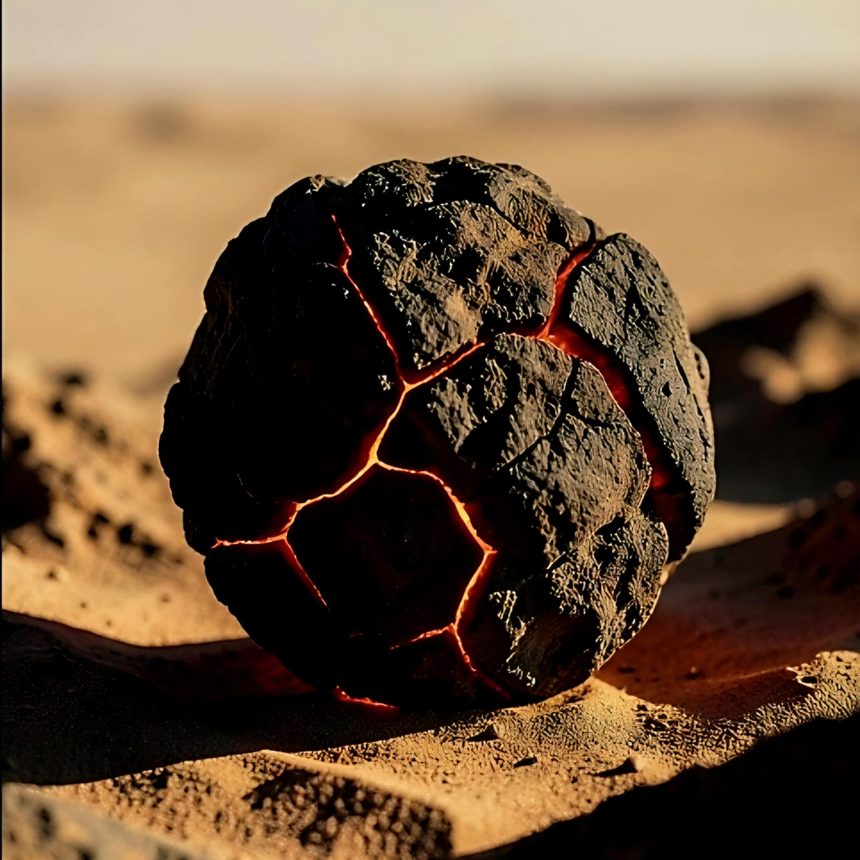 Fuego en el Desierto artwork