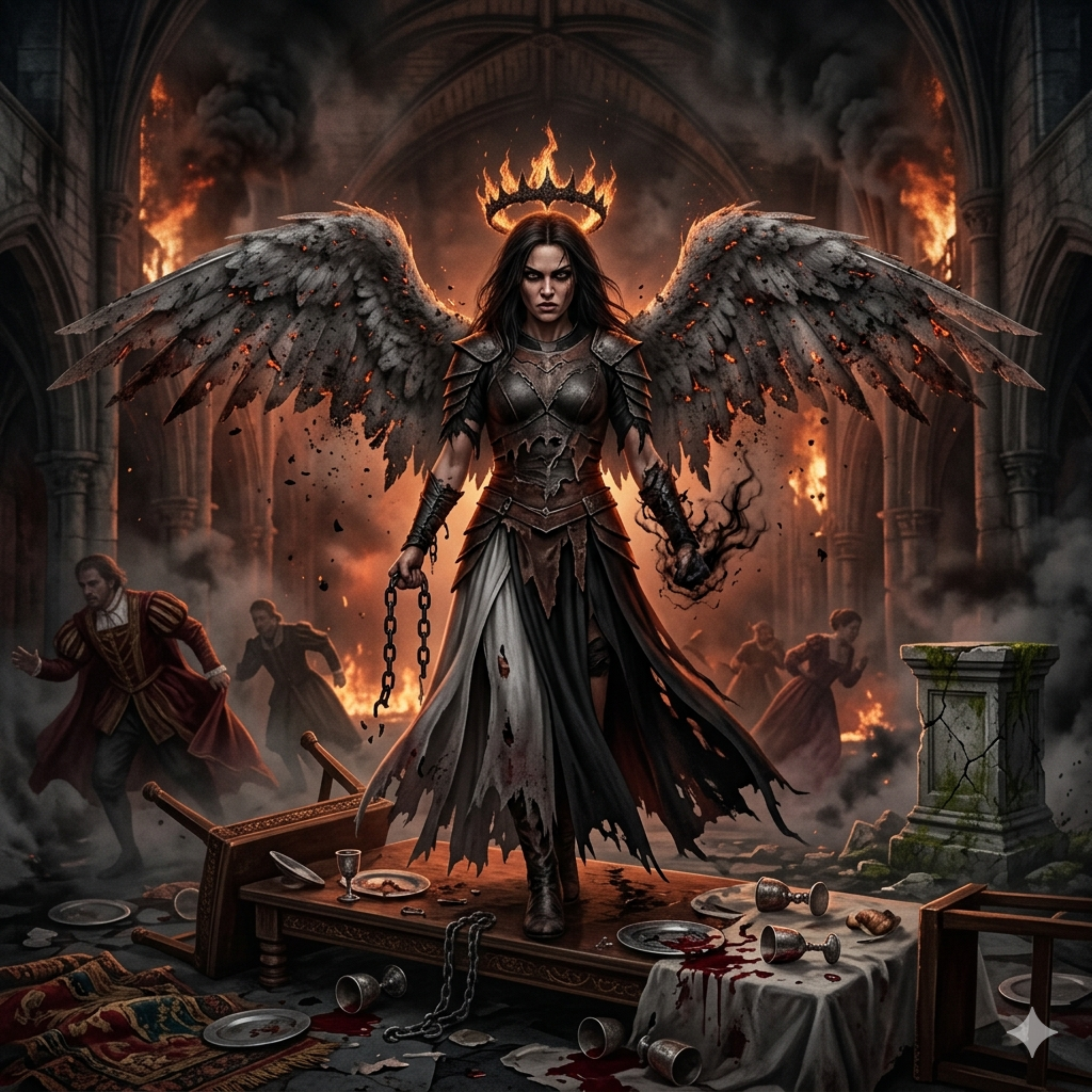 HALO OF EMBERS by Tim Anderson Lyrics cover art