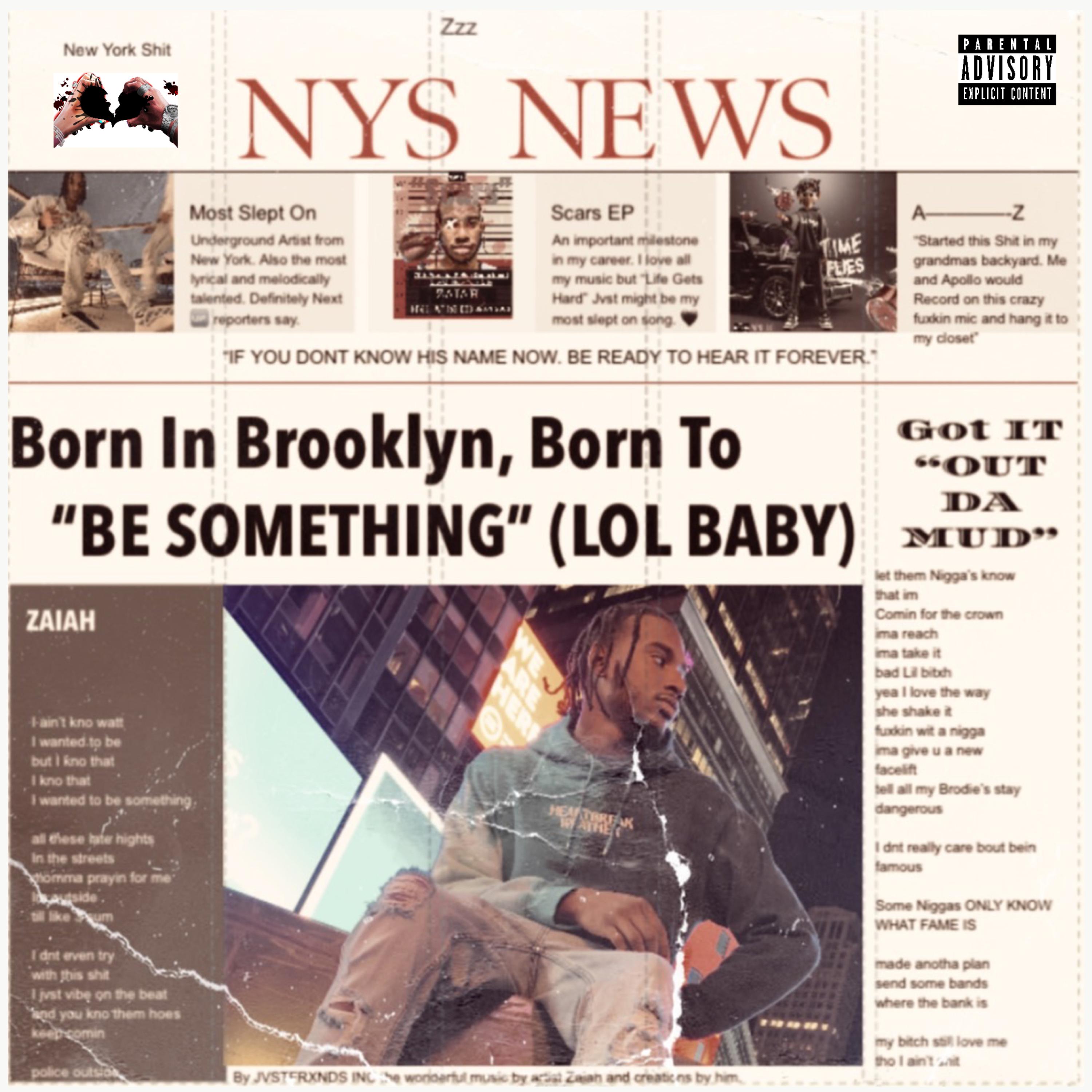 Be Something (Lol Baby) artwork