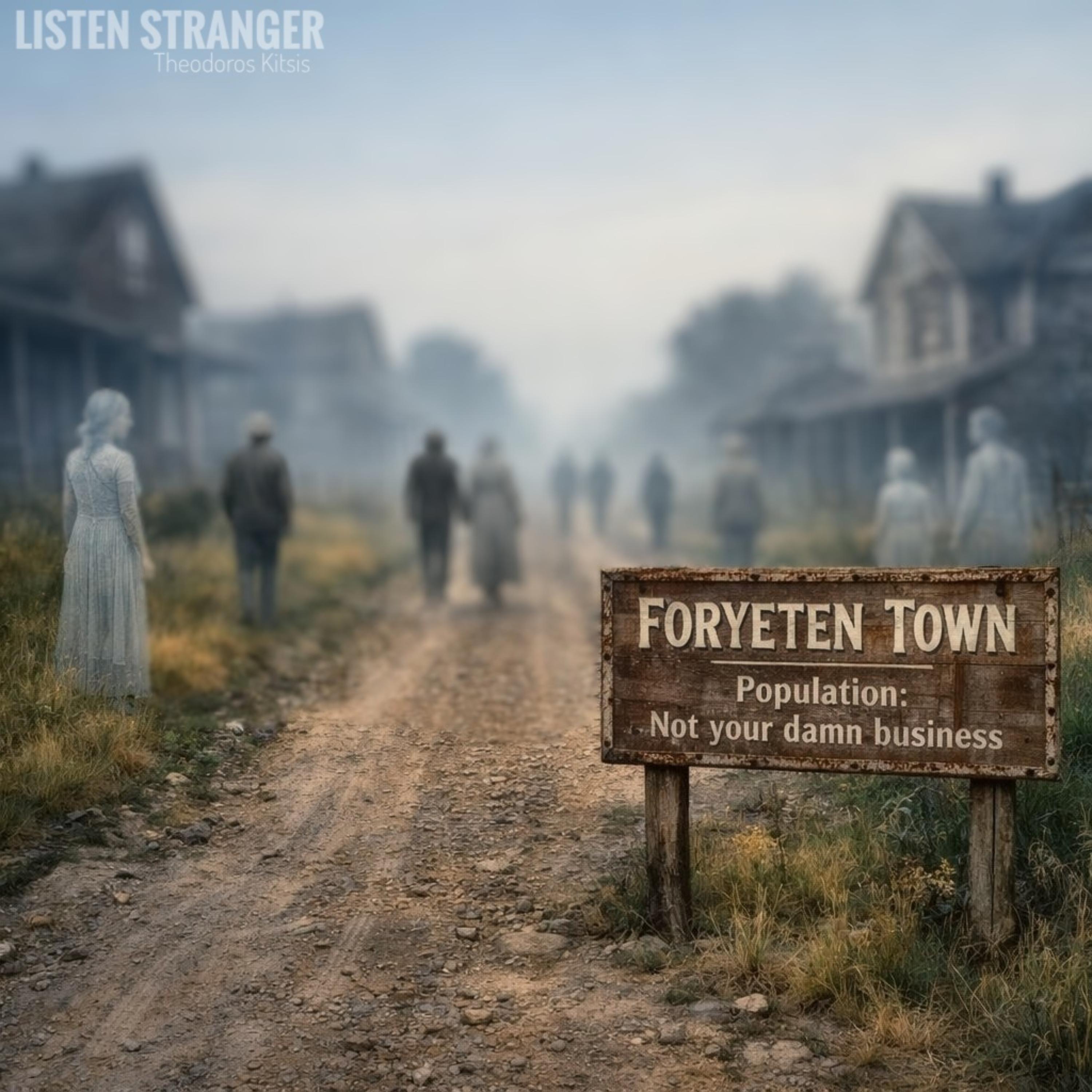 Listen Stranger by Theodoros Kitsis cover art