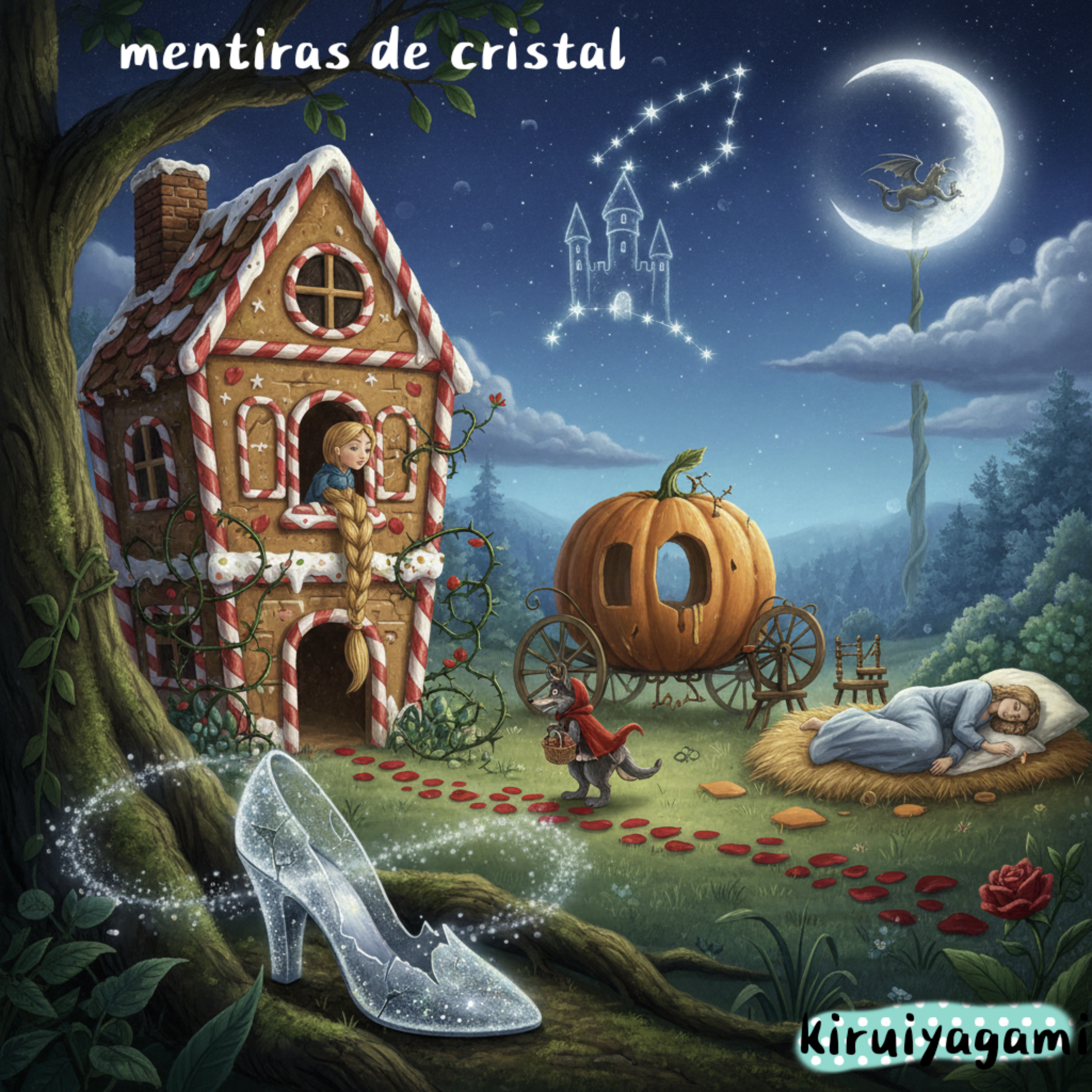 mentiras de cristal artwork