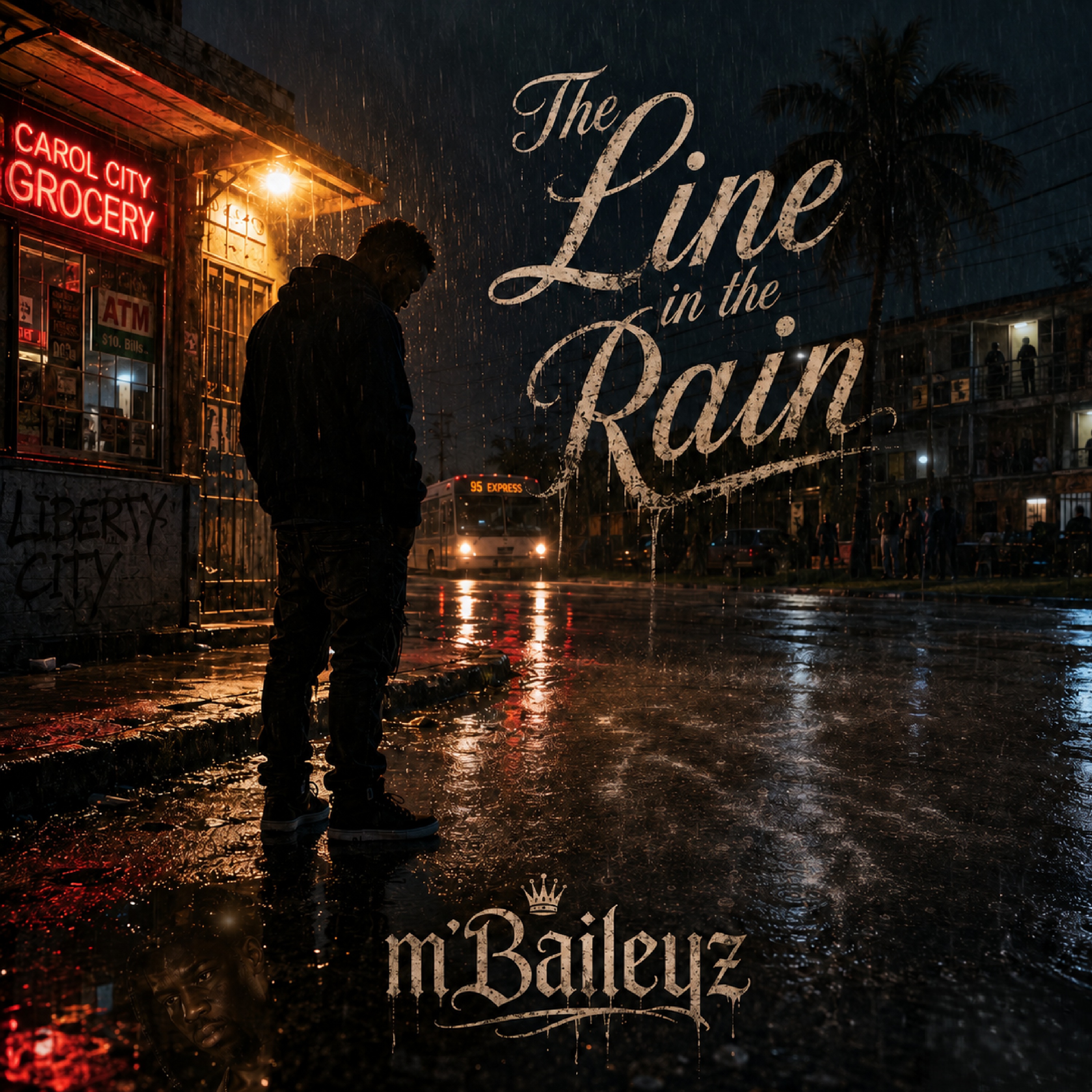 The Line in the Rain by mBaileyz cover art