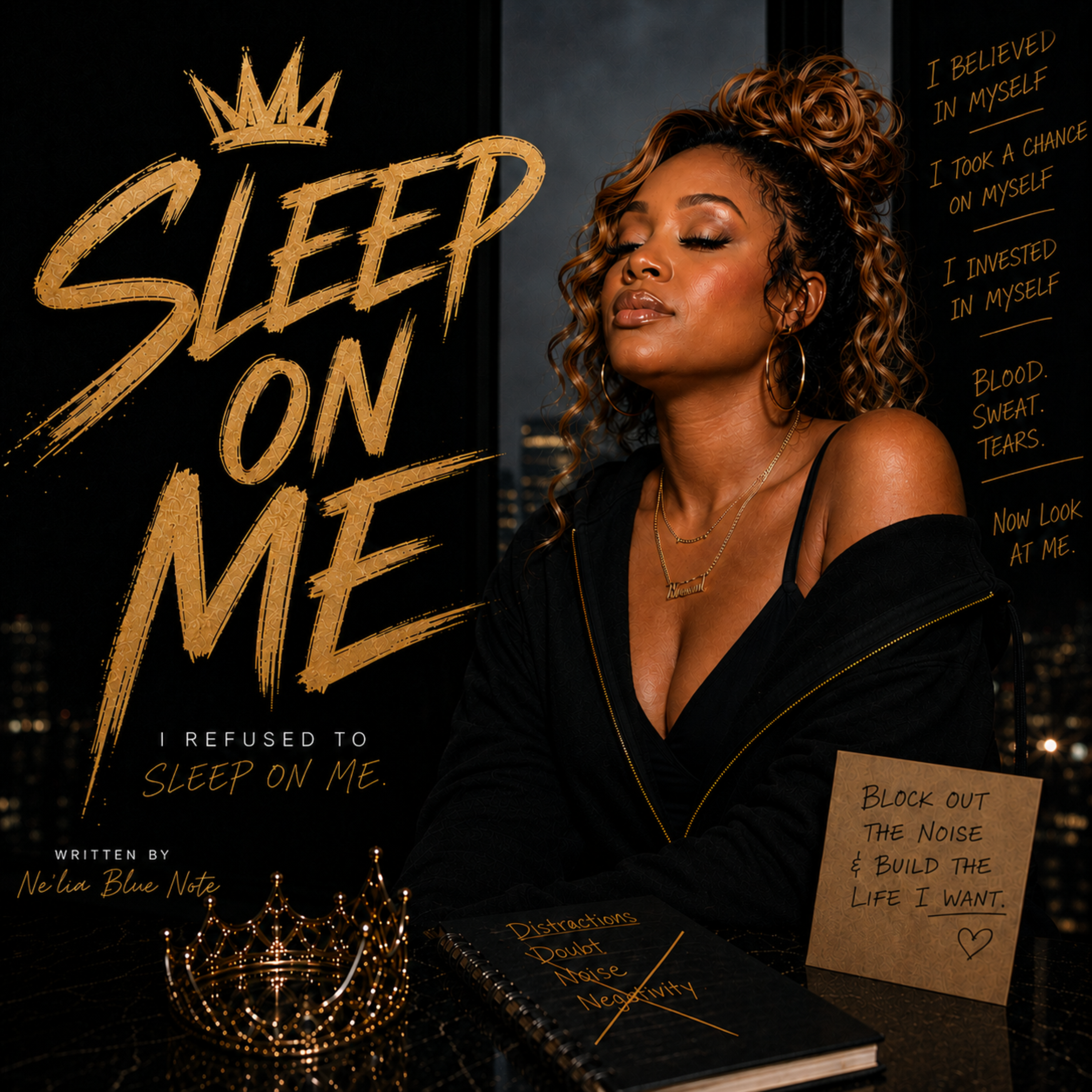 Sleep On Me by Ne'Lia Blue Note cover art