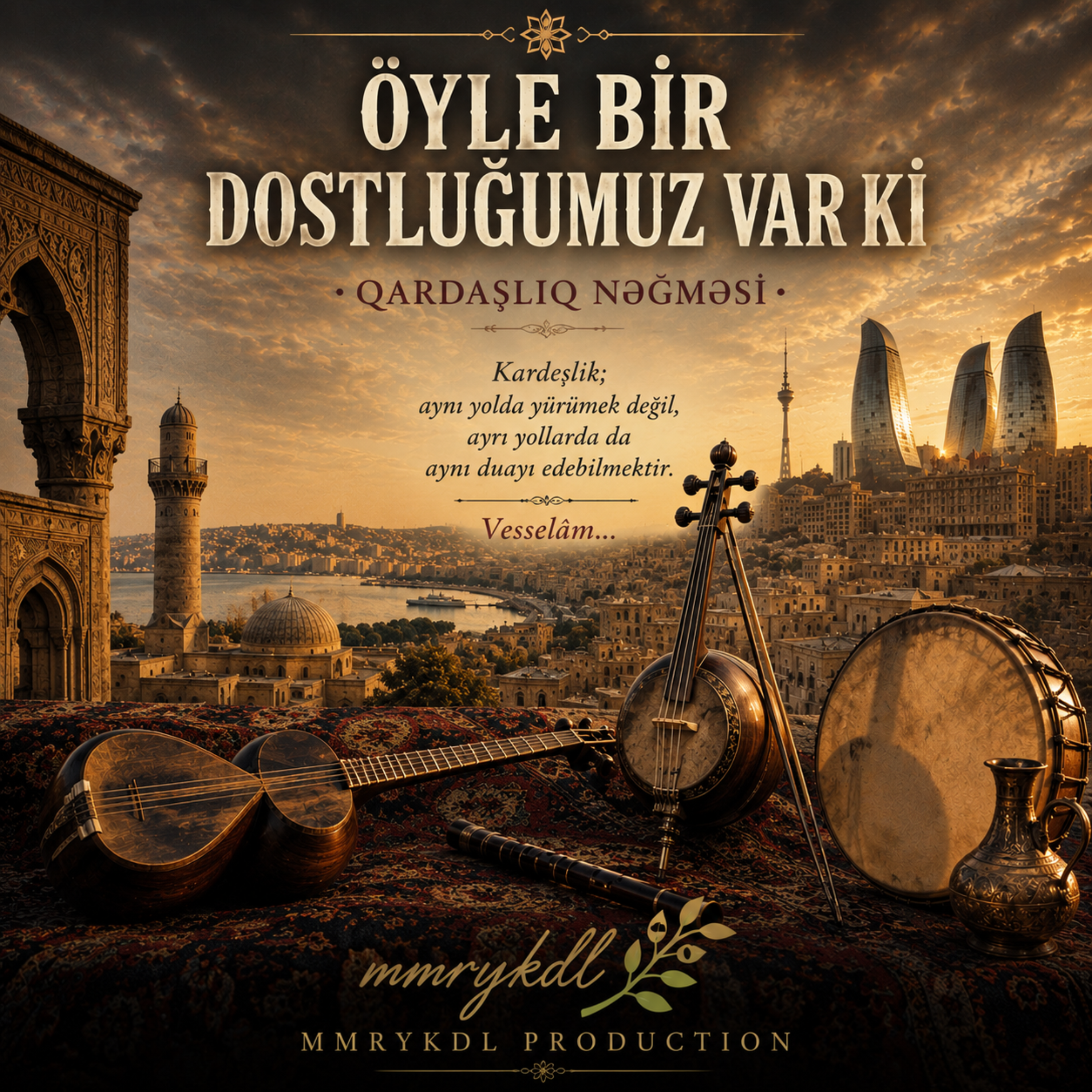 Öyle Bir Dostluğumuz Var Ki (Qardaşlıq Nəğməsi) by MMRYKDL cover art