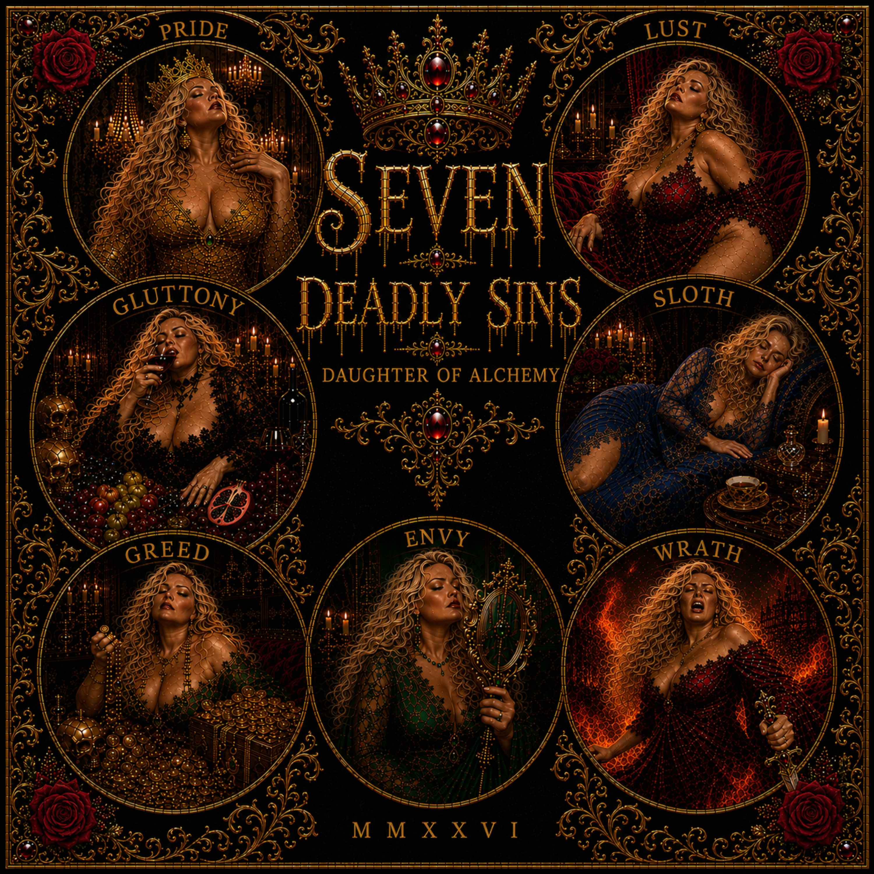 Seven Deadly Sins by Daughter Of Alchemy cover art