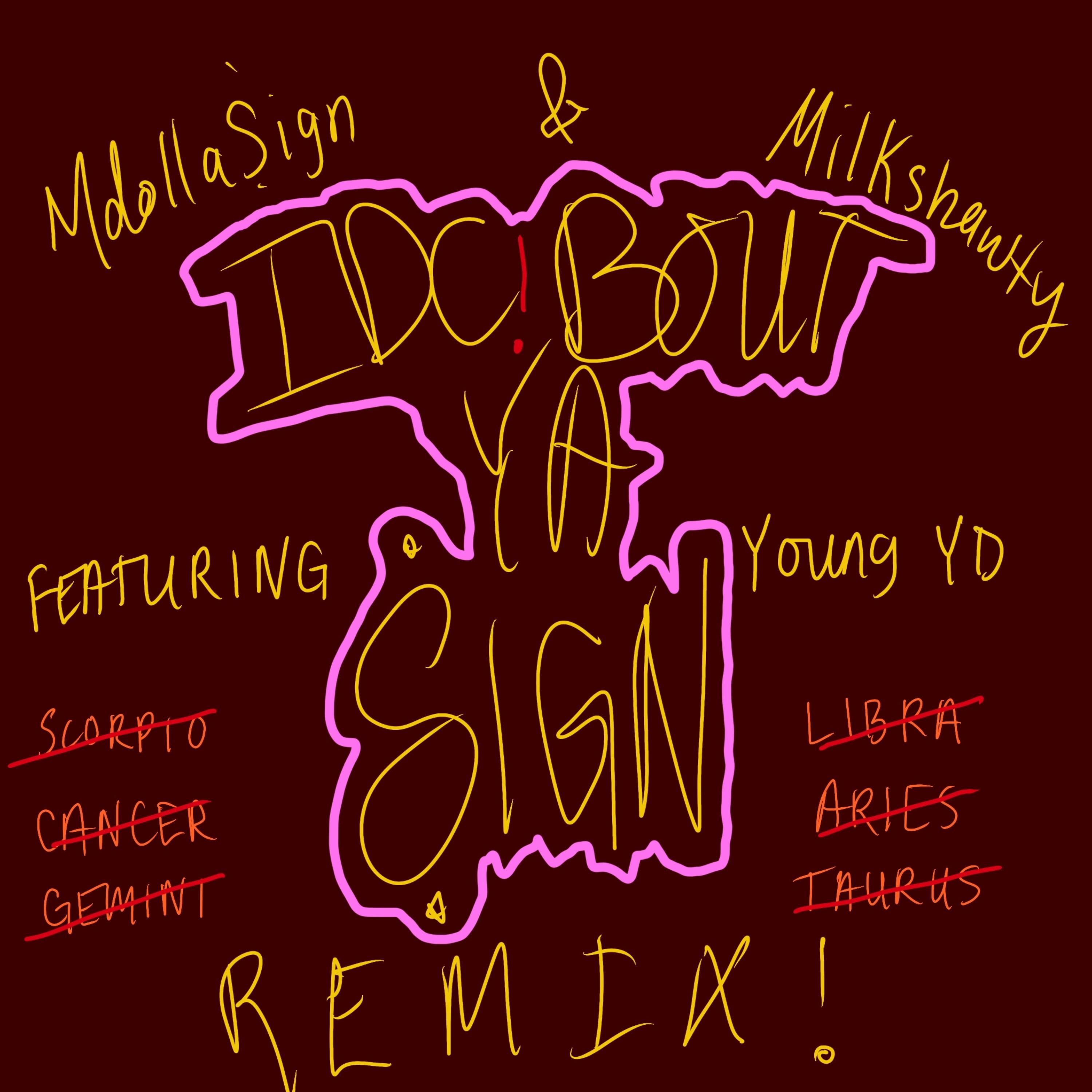 IDC BOUT YA SIGN (Remix) artwork