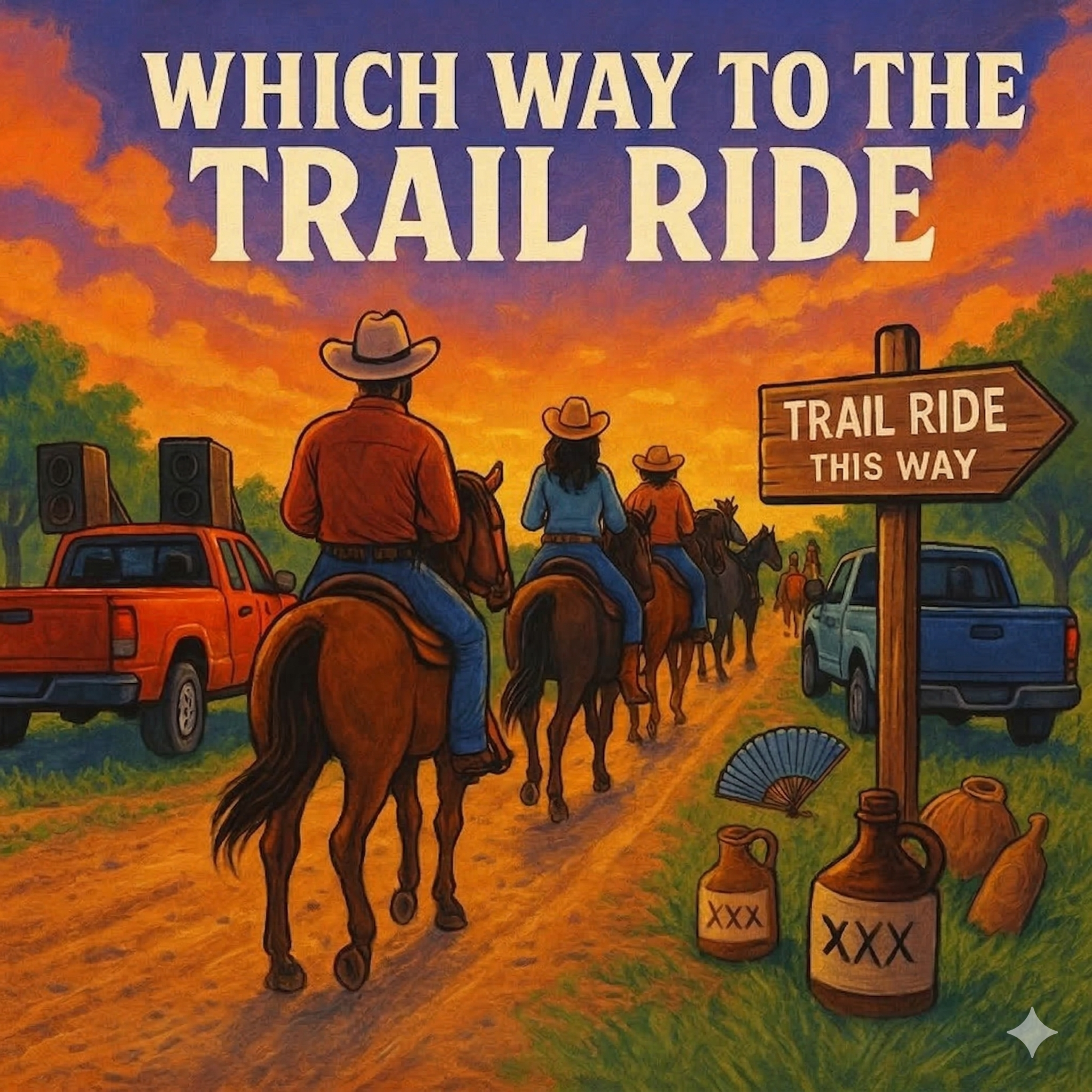 Which Way To THe Trail Ride artwork