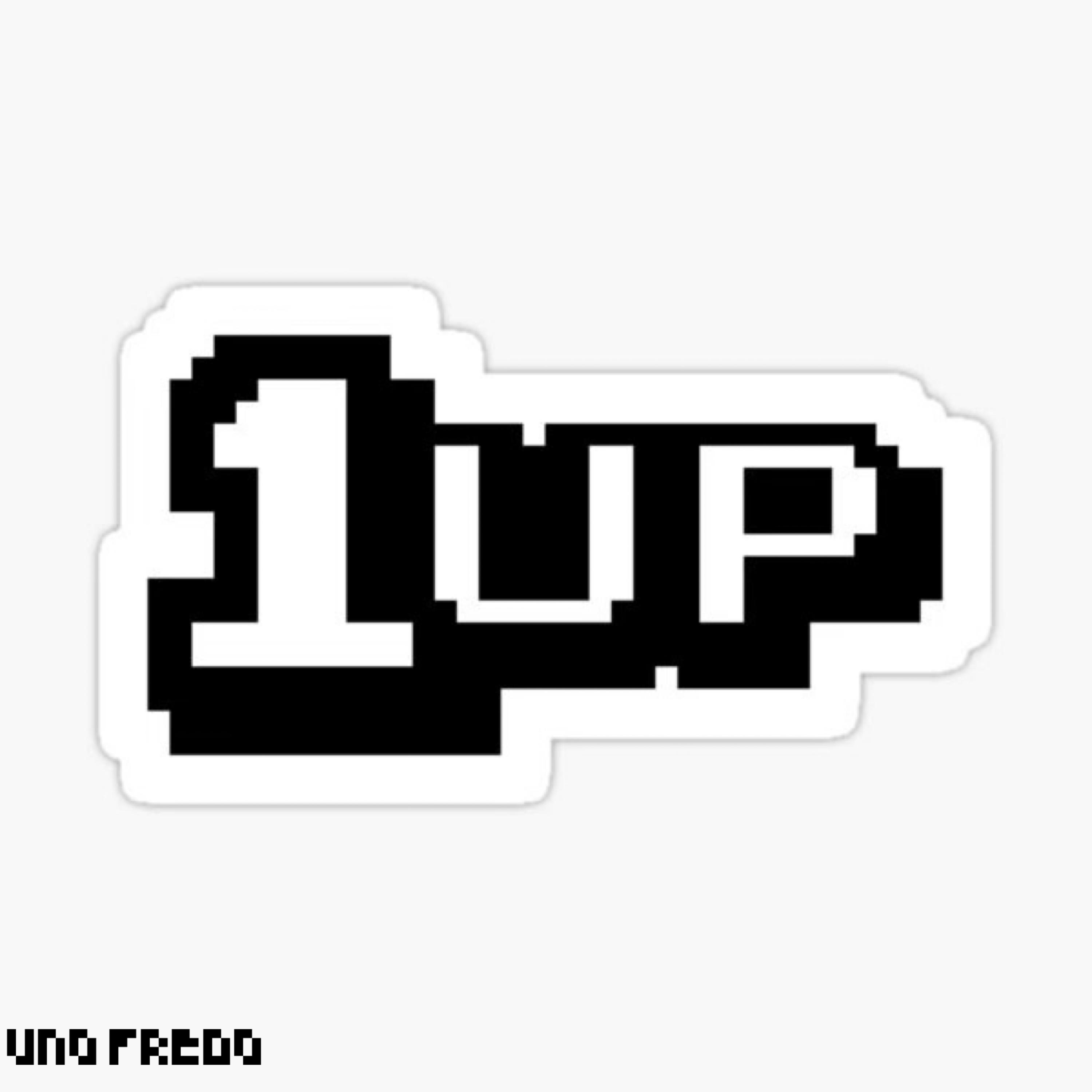 1 UP artwork