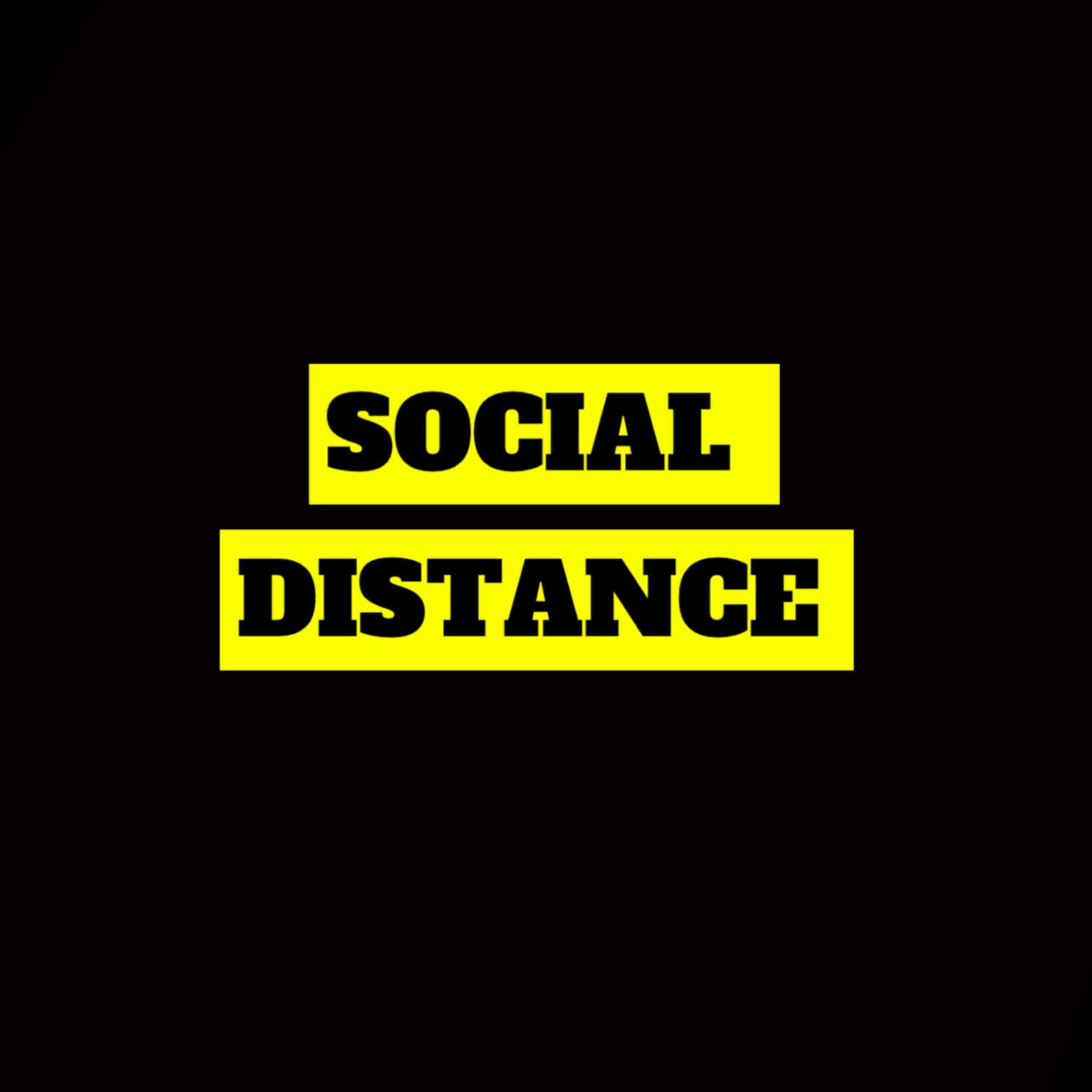 SOCIAL DISTANCE artwork