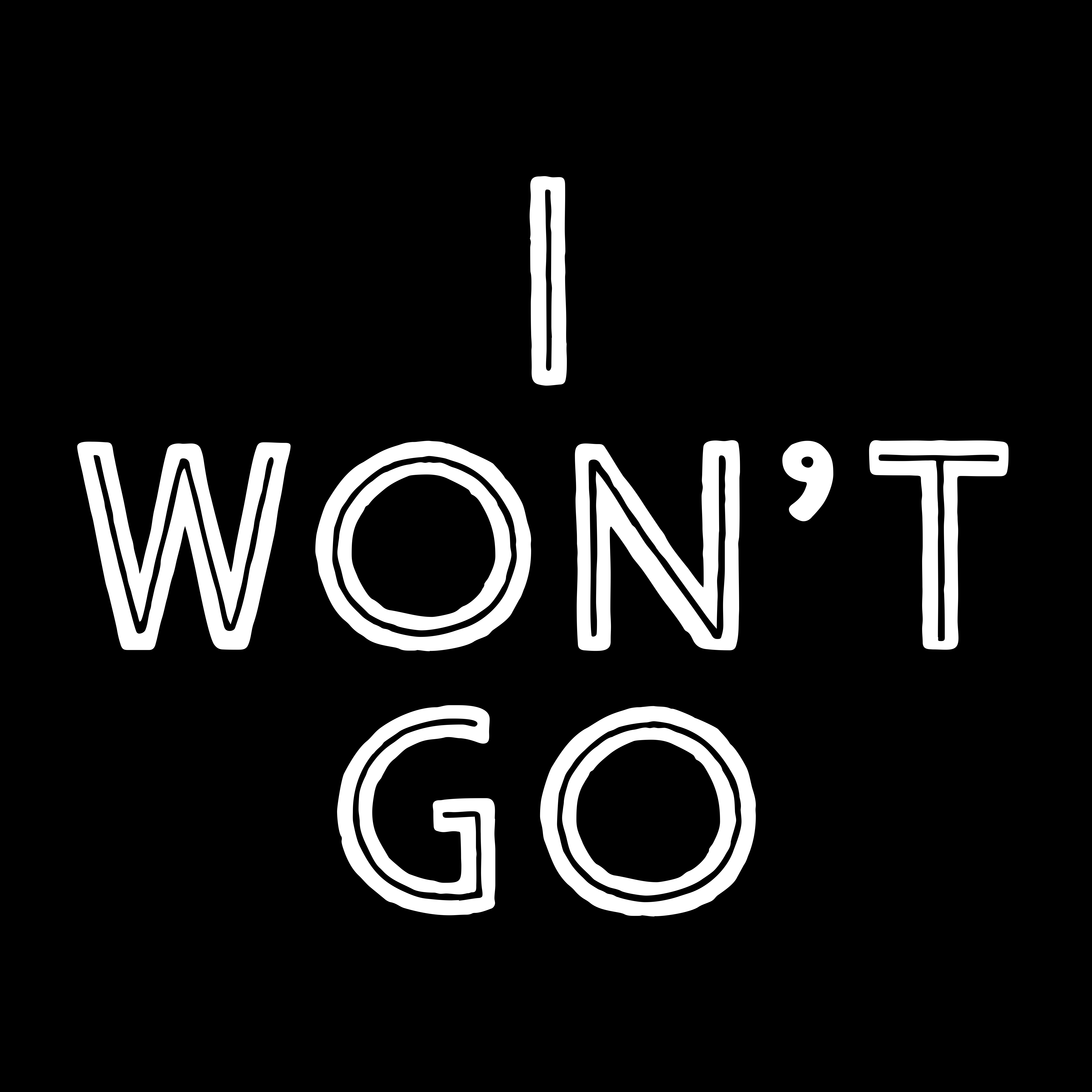 I Won't Go by Unnone cover art