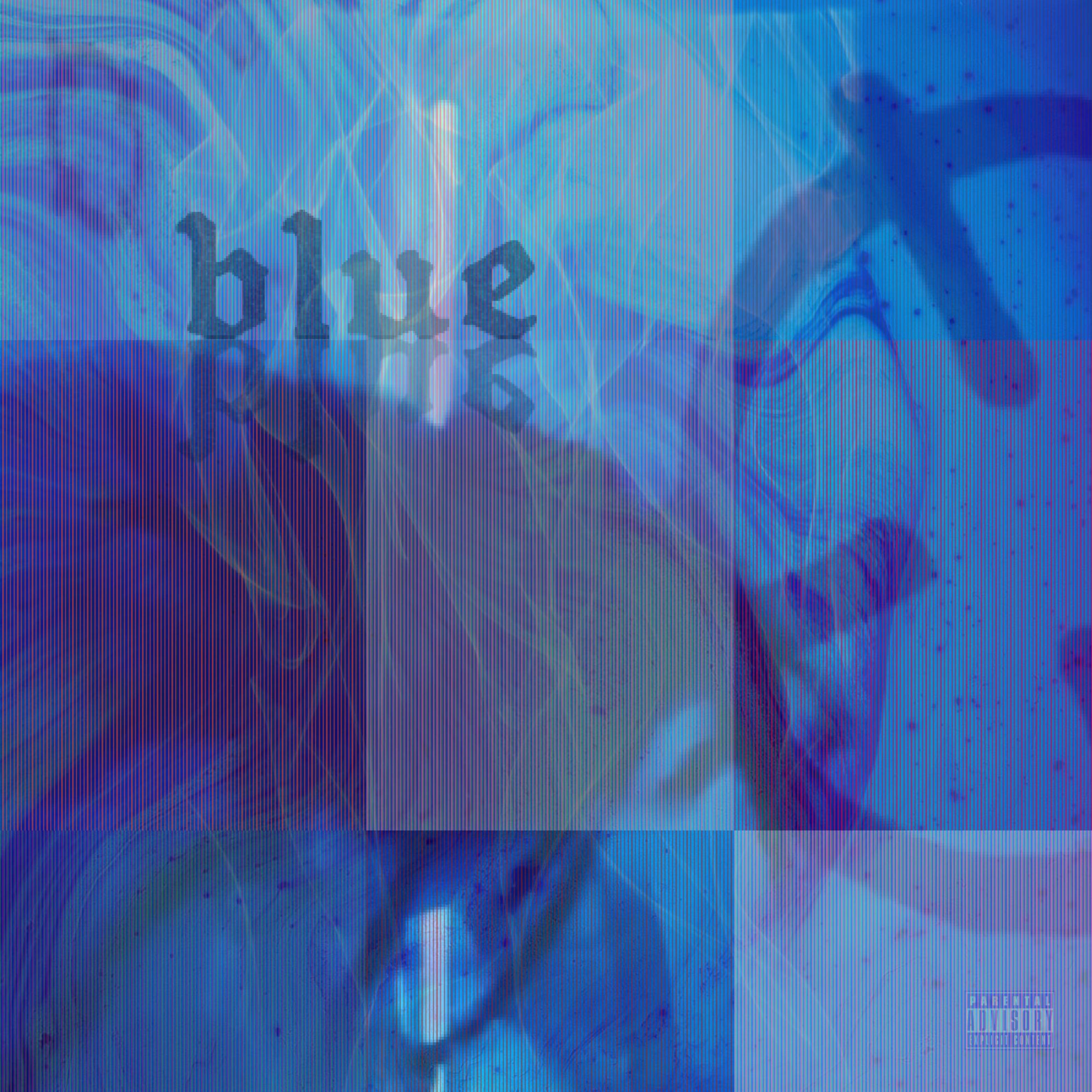 blue artwork