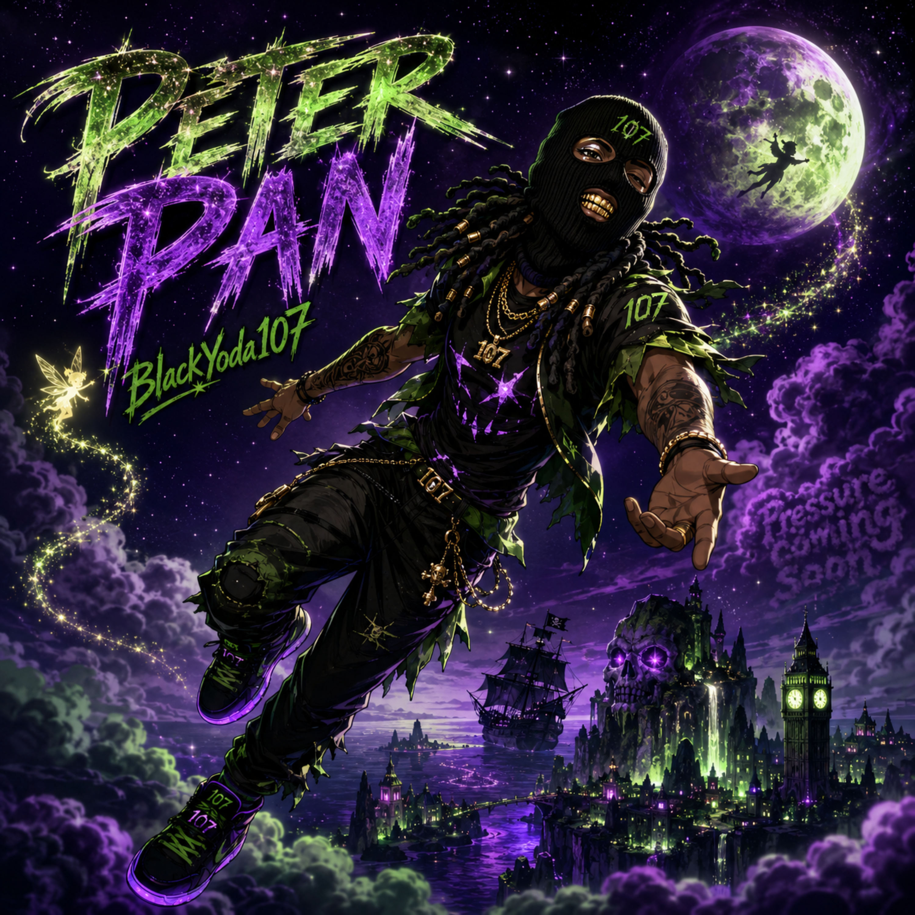 Peter Pan by BlackYoda107 cover art