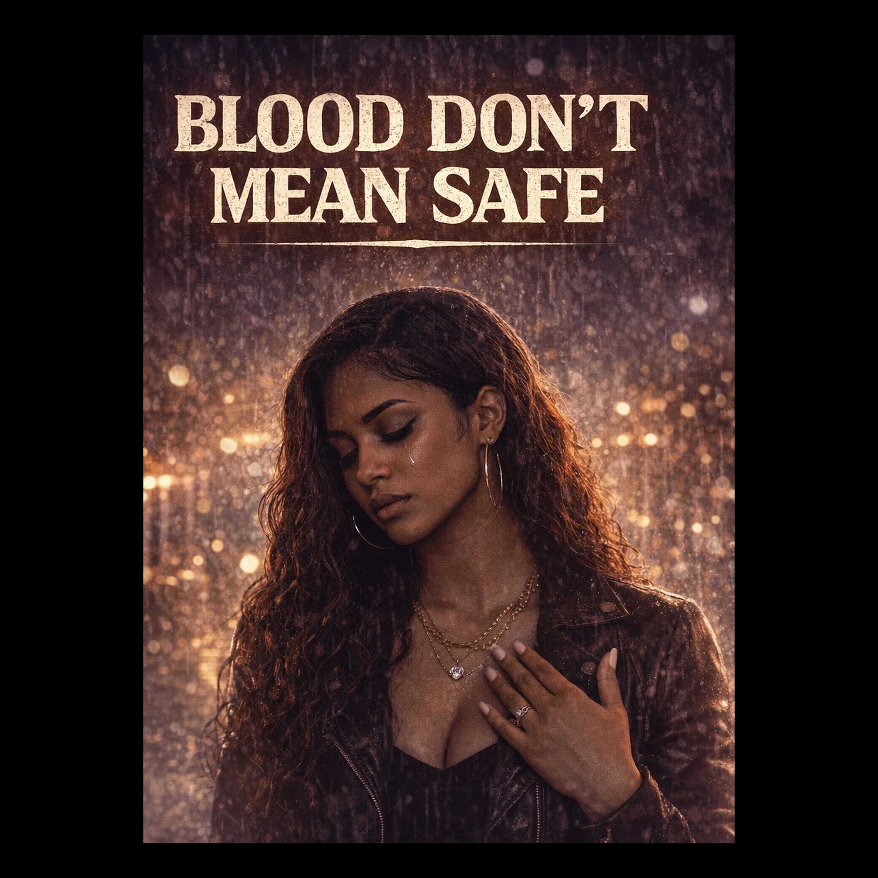 BLOOD DON’T MEAN SAFE artwork