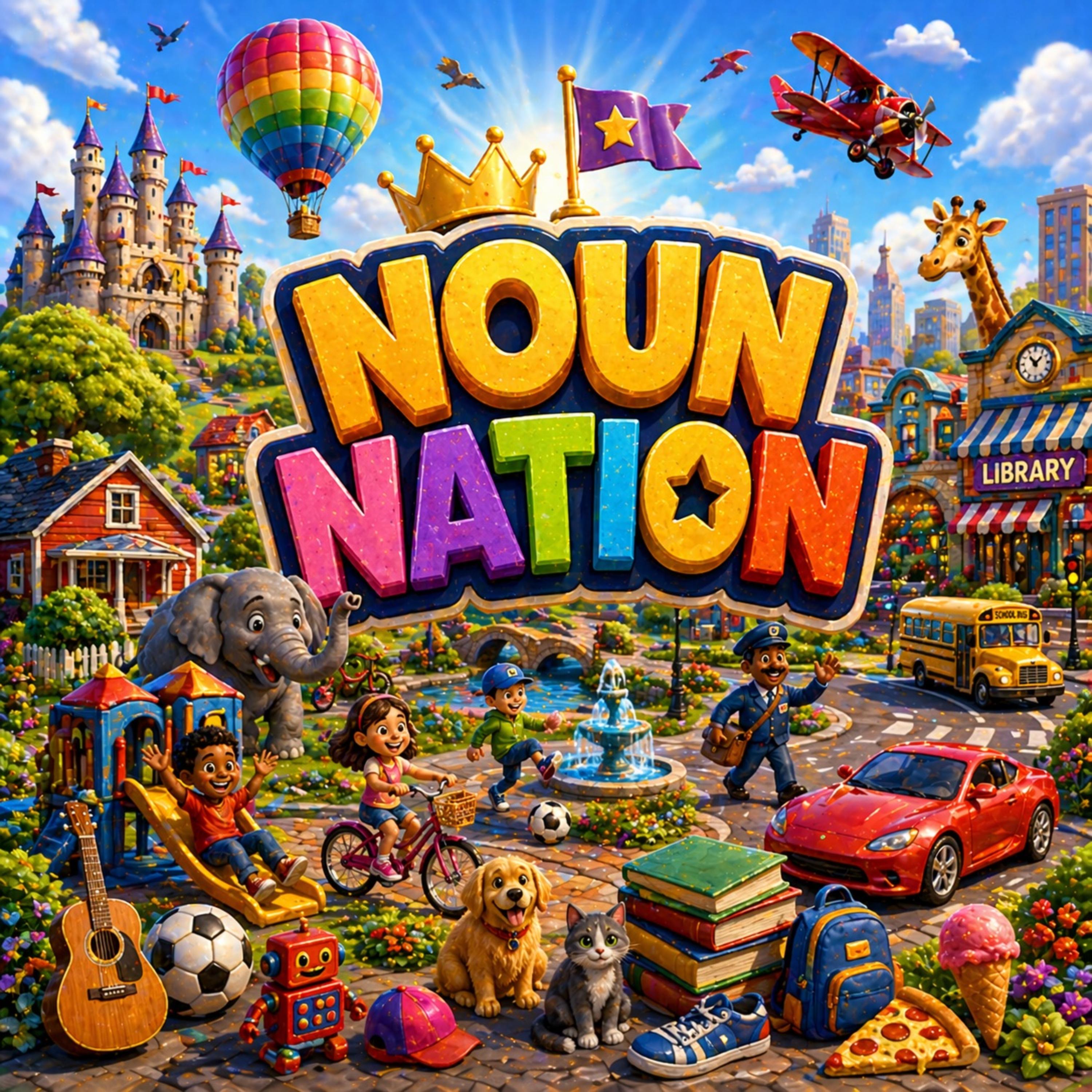 Noun Nation by TheDivinePsycho cover art