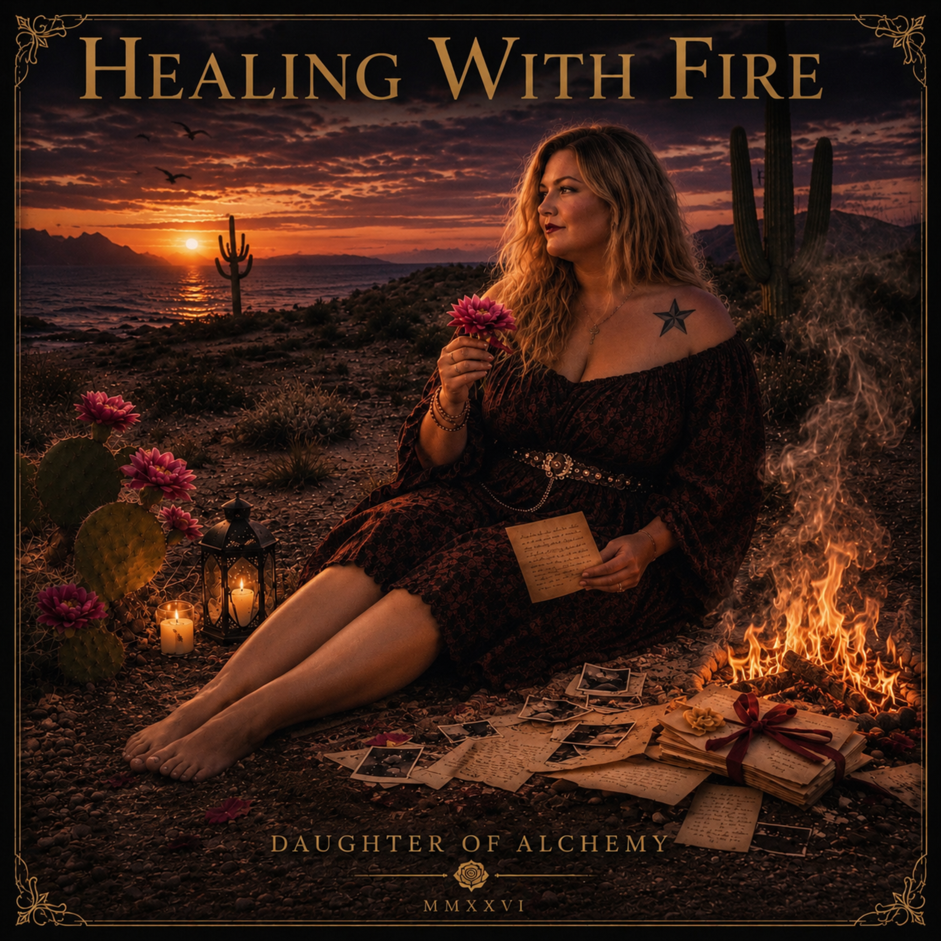 Healing In Fire by Daughter Of Alchemy cover art