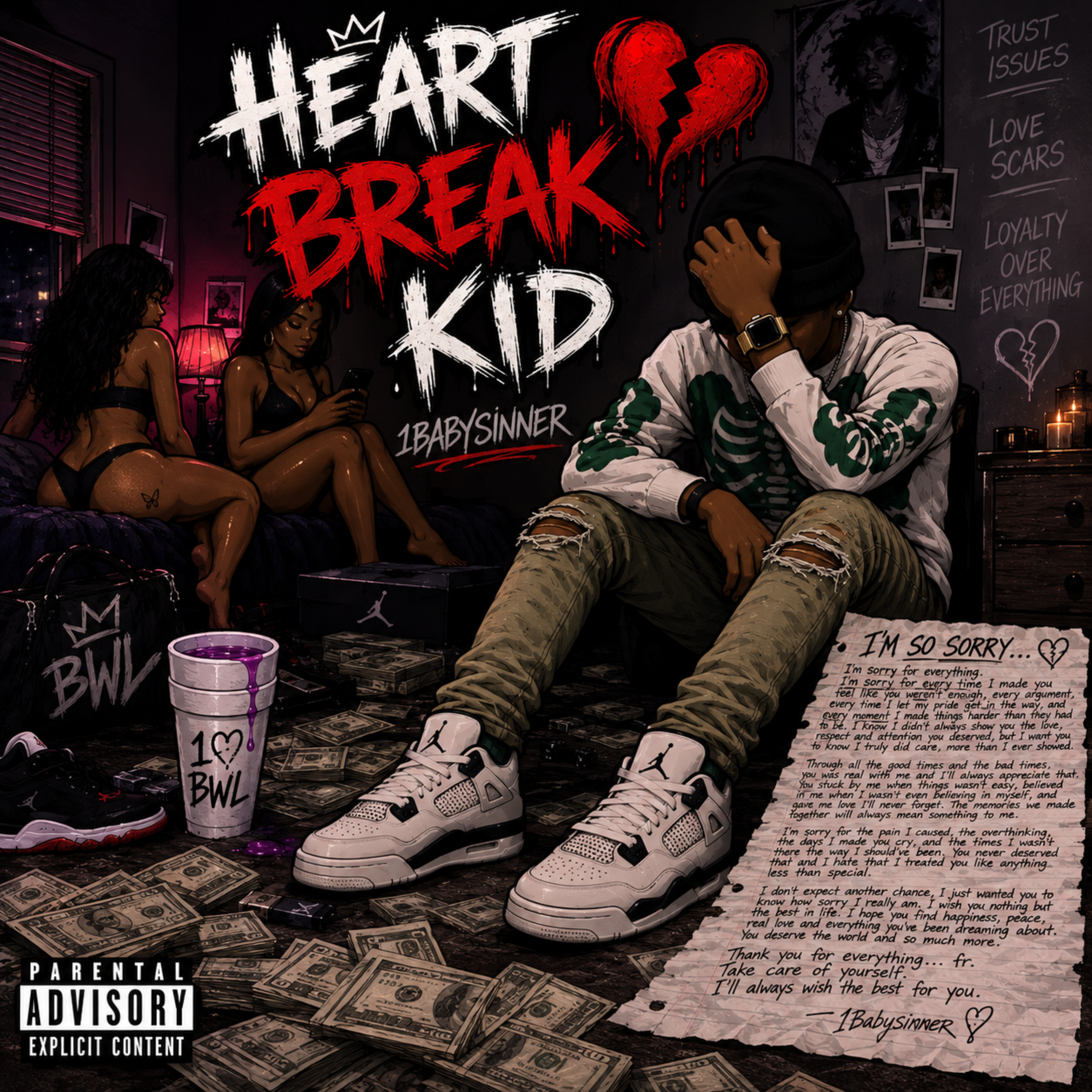 Heart Break Kid by 1babysinner cover art