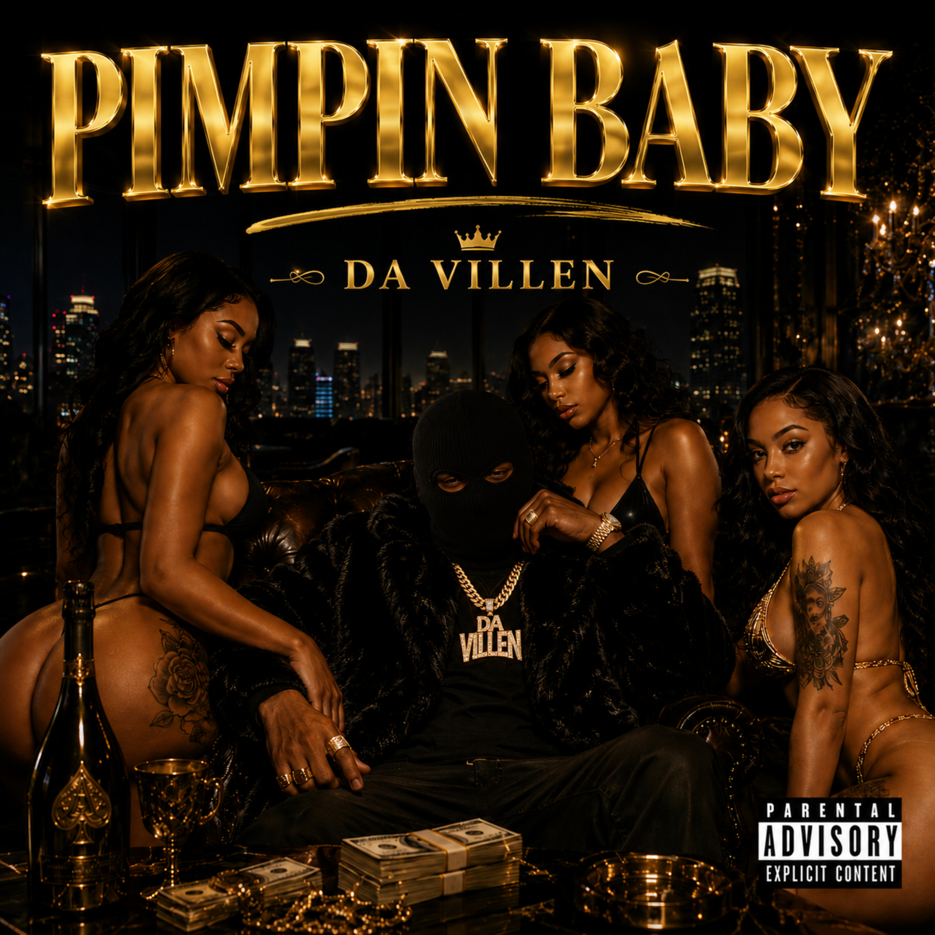 Pimpin Baby by Da Villen cover art