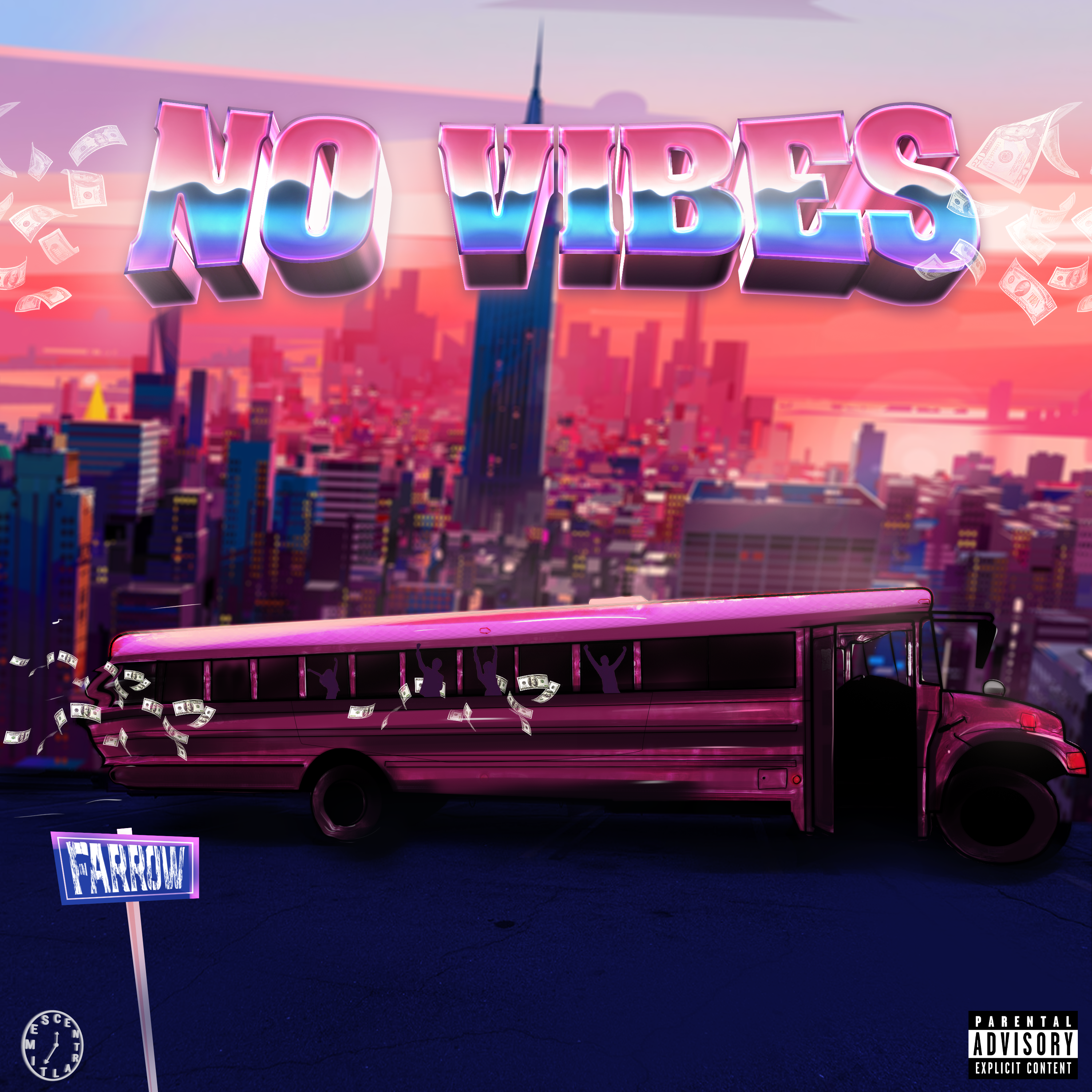 NO VIBES by Farrow cover art