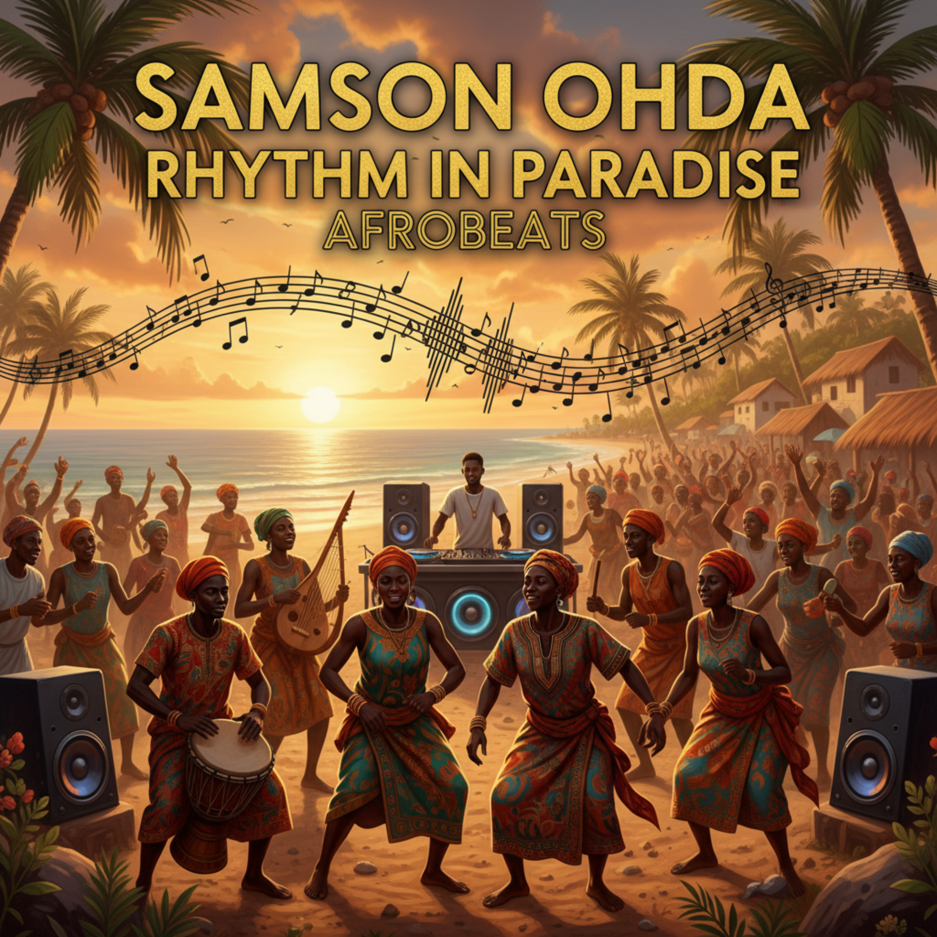 Rhythm in Paradise by Samson Ohda  cover art