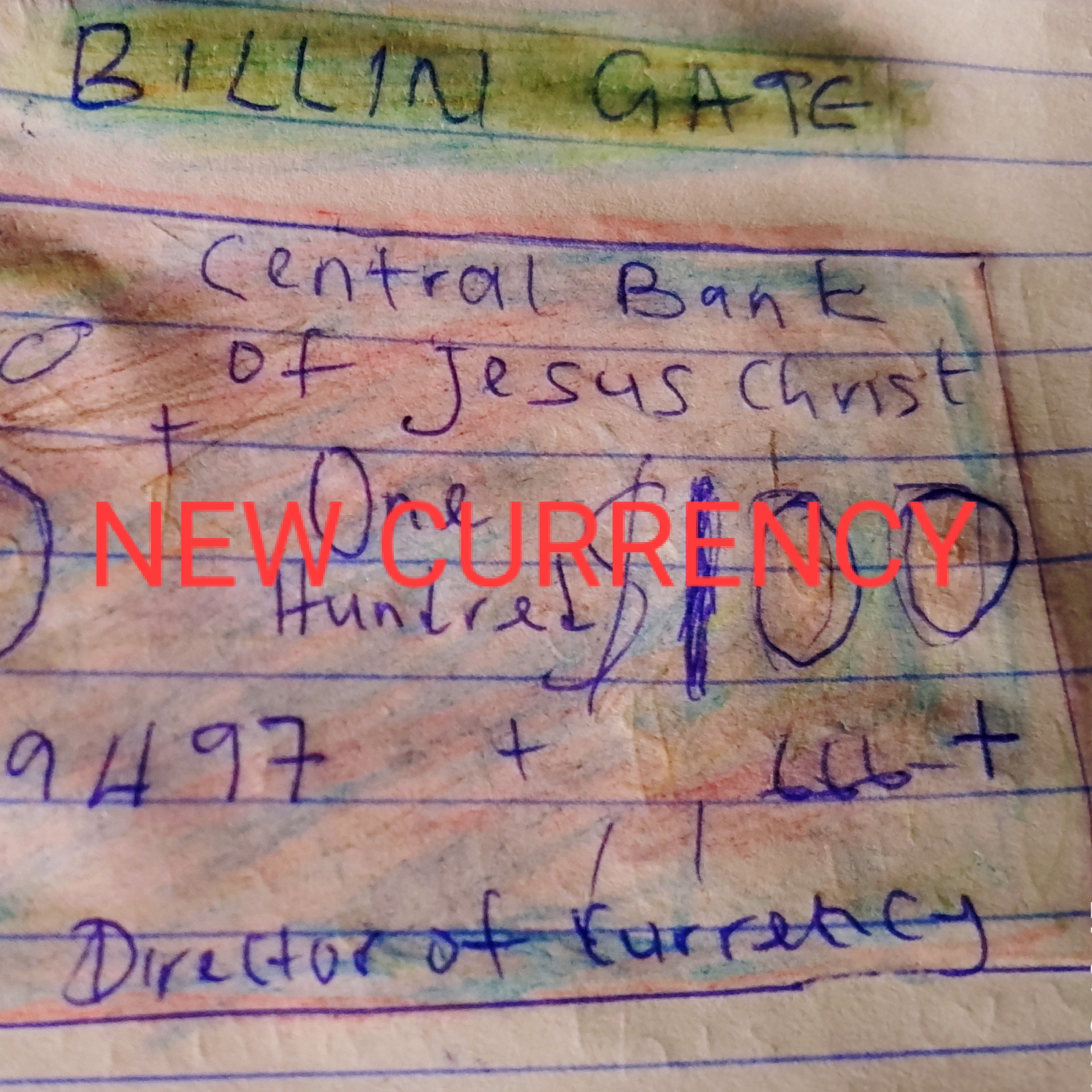 NEW CURRENCY artwork