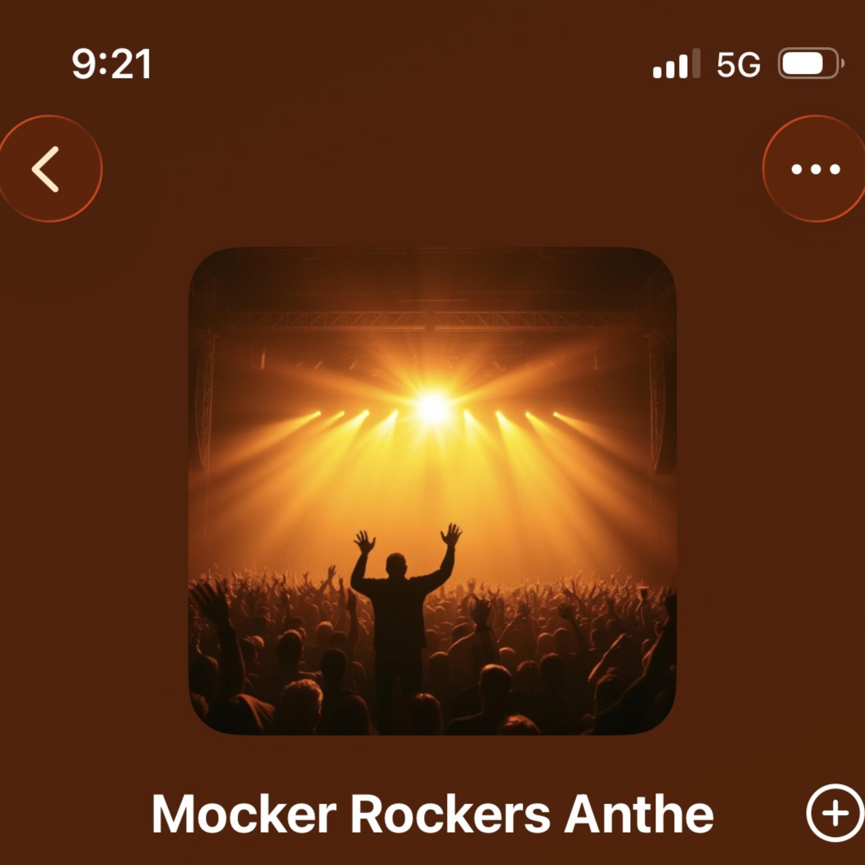 Mocker Rockers Anthem artwork