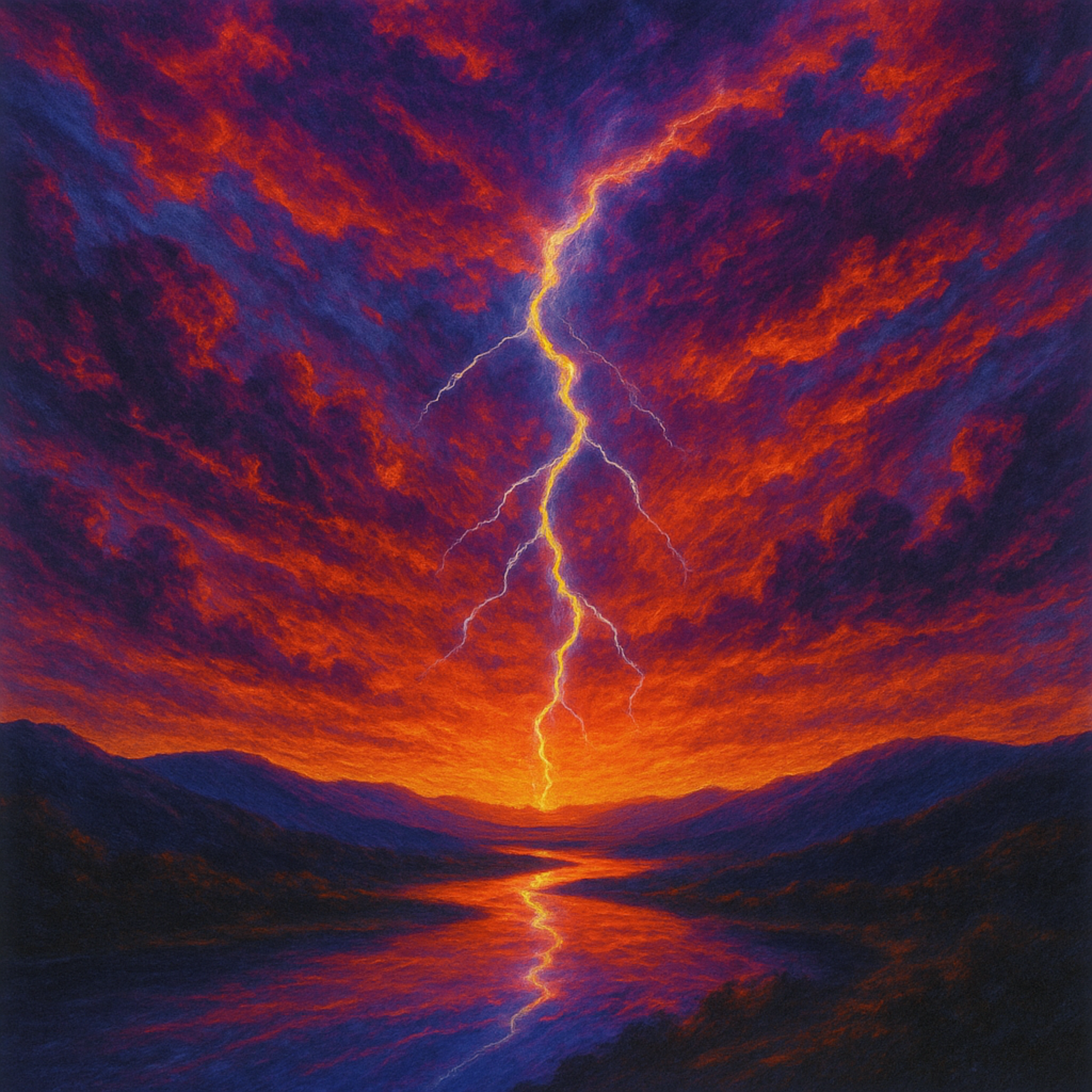 Electric Sunset artwork