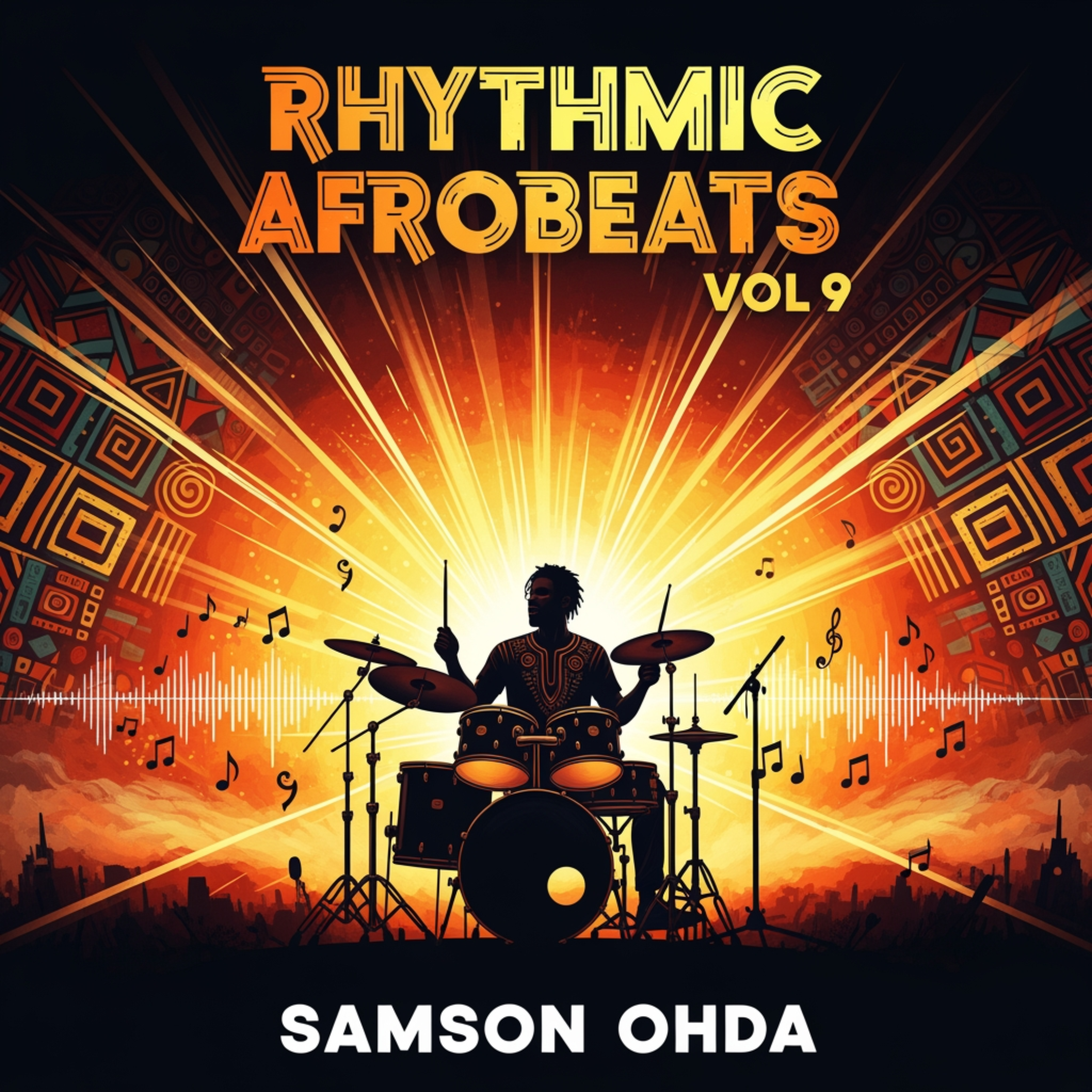 Rhythmic Afrobeats Vol 9 Album artwork