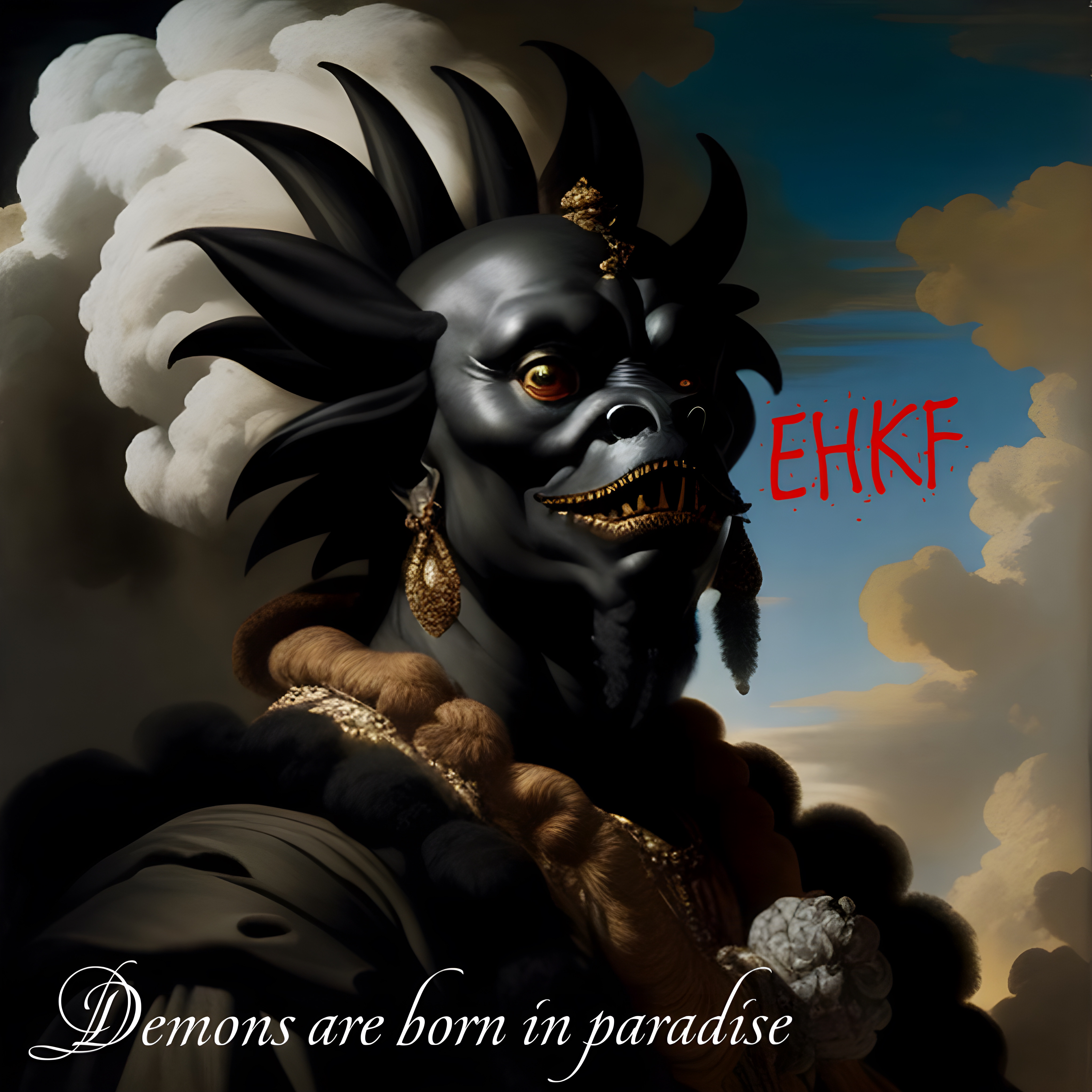 Demons Are Born In Paradise artwork