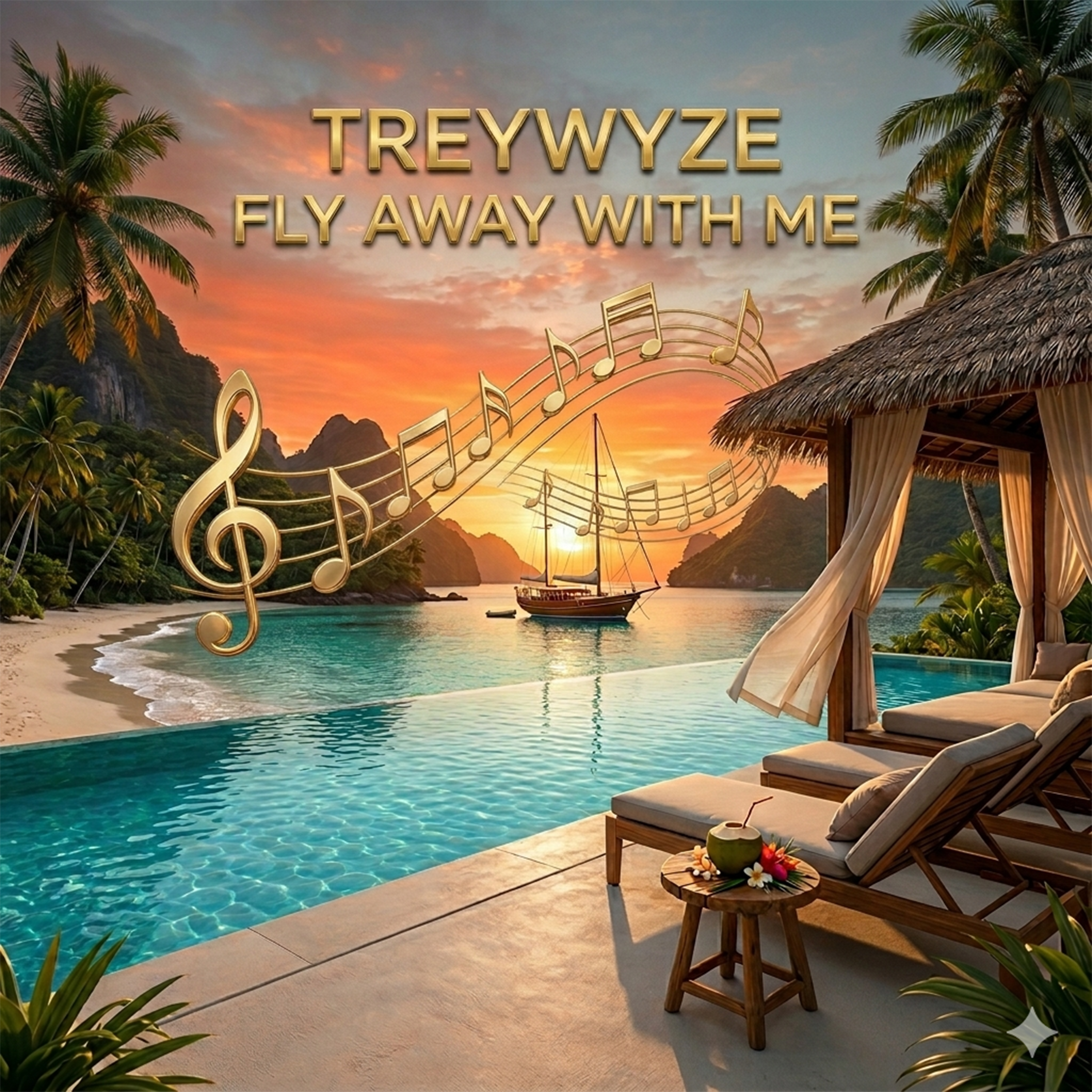 Fly Away With Me by TreyWyze cover art