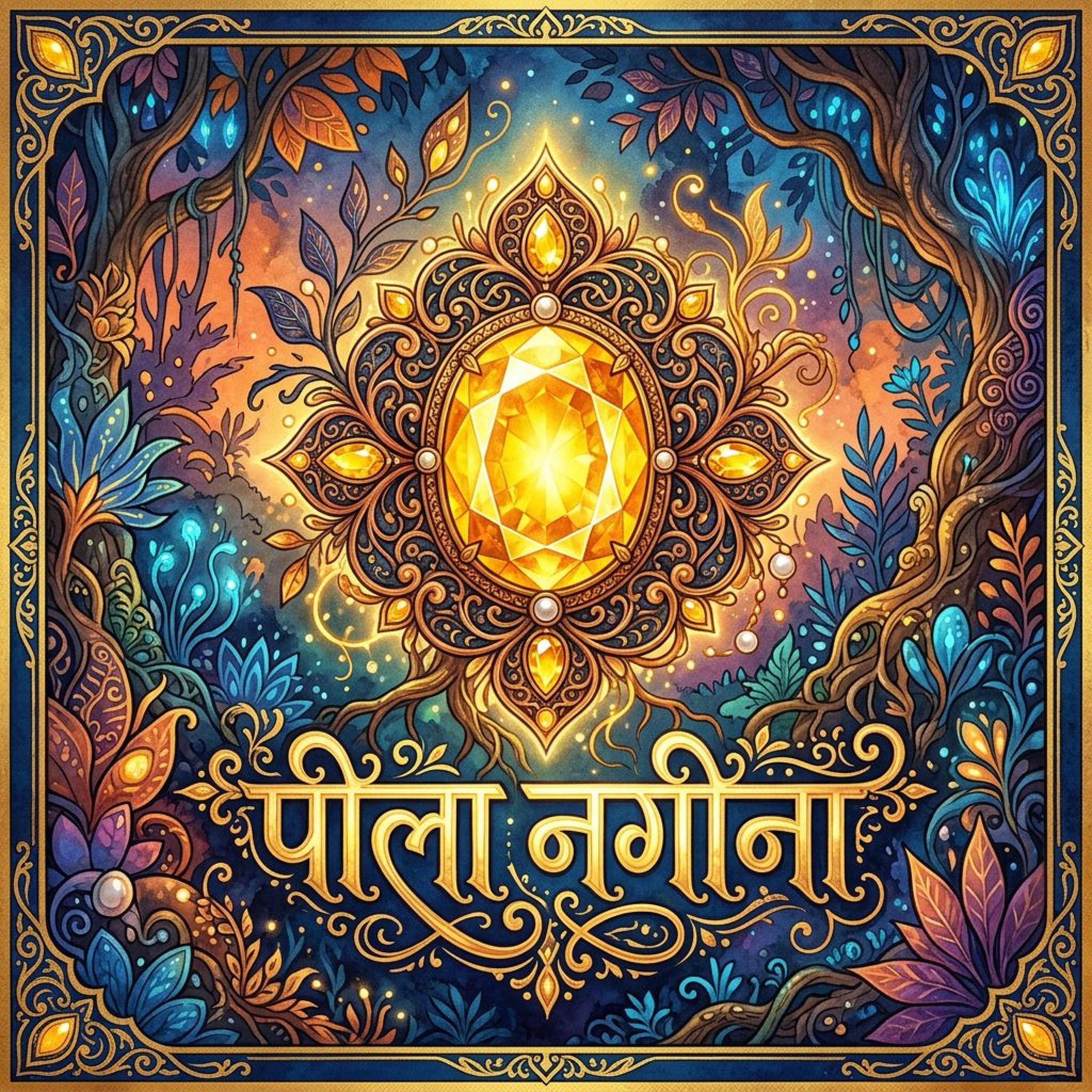 पीला नगीना by Vane Riot cover art