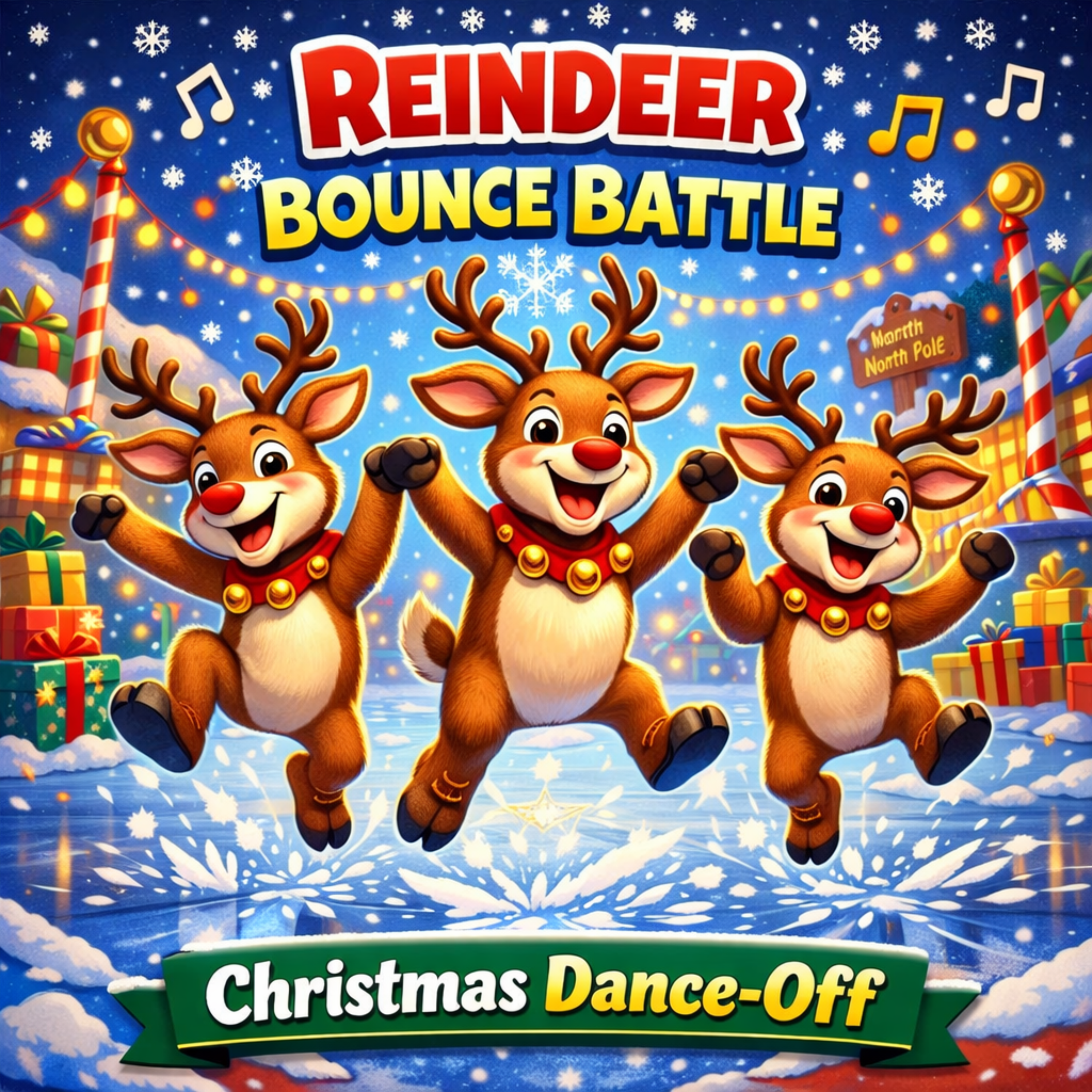 Reindeer Bounce Battle artwork