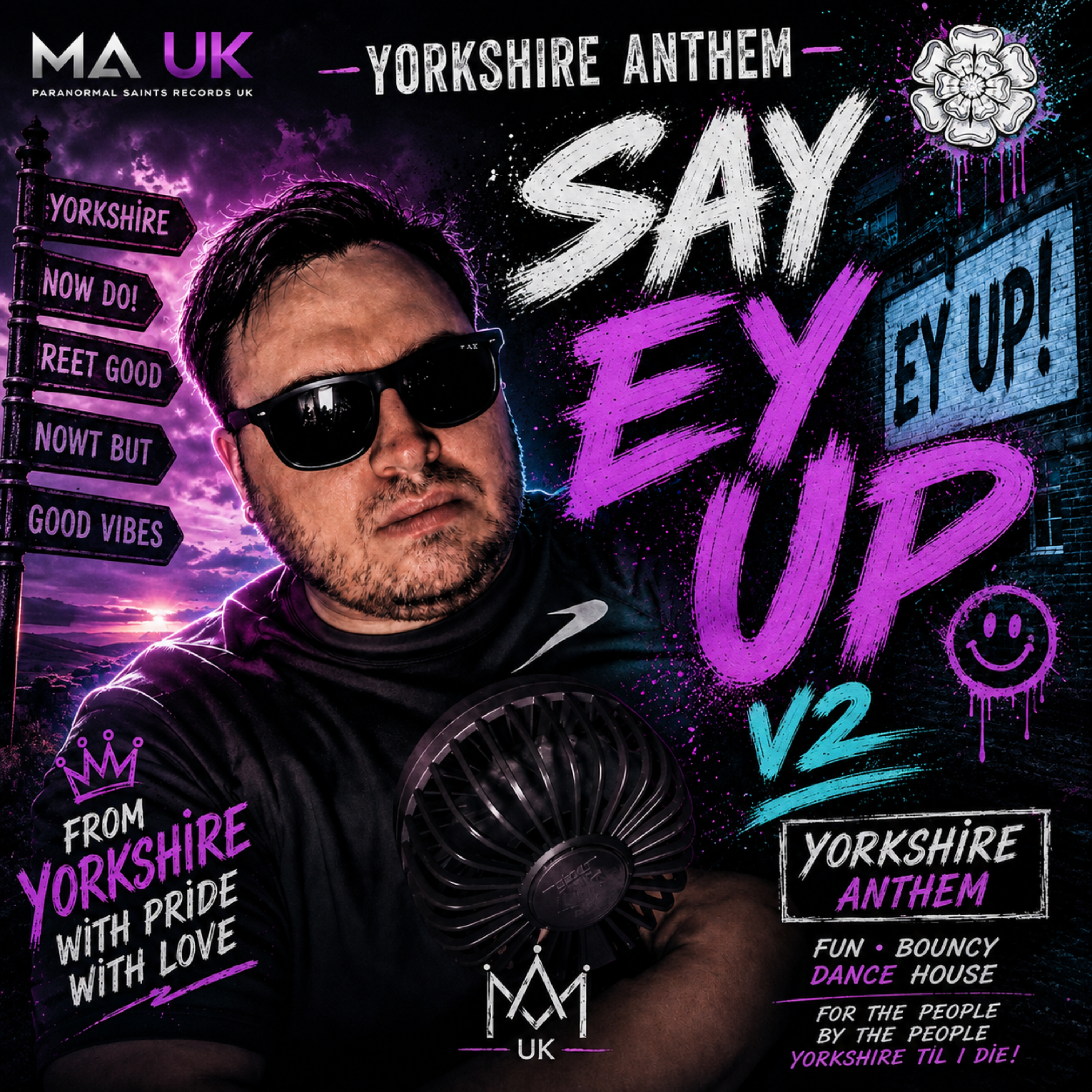 Say Ey Up by MA UK cover art