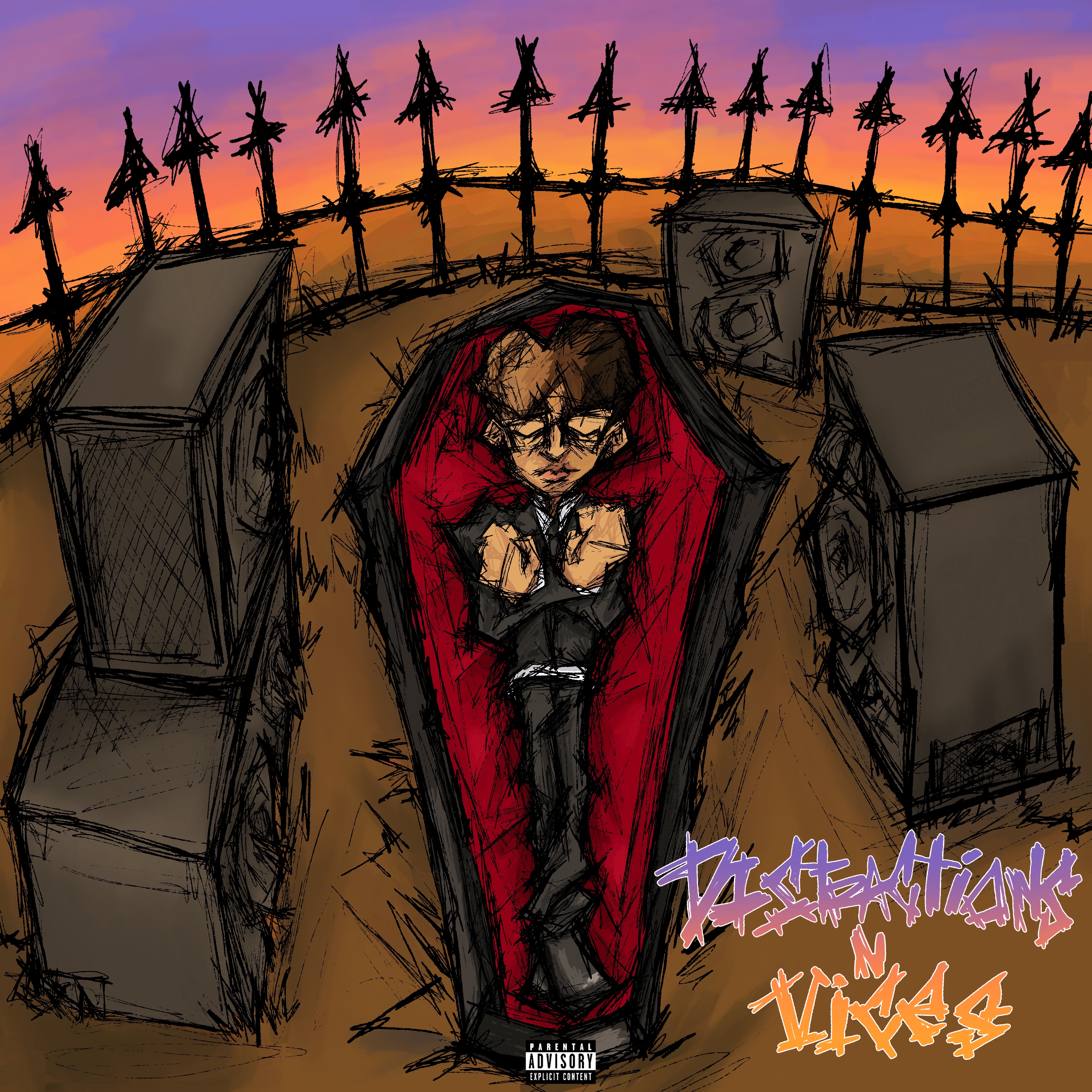 Distractions N Vices artwork