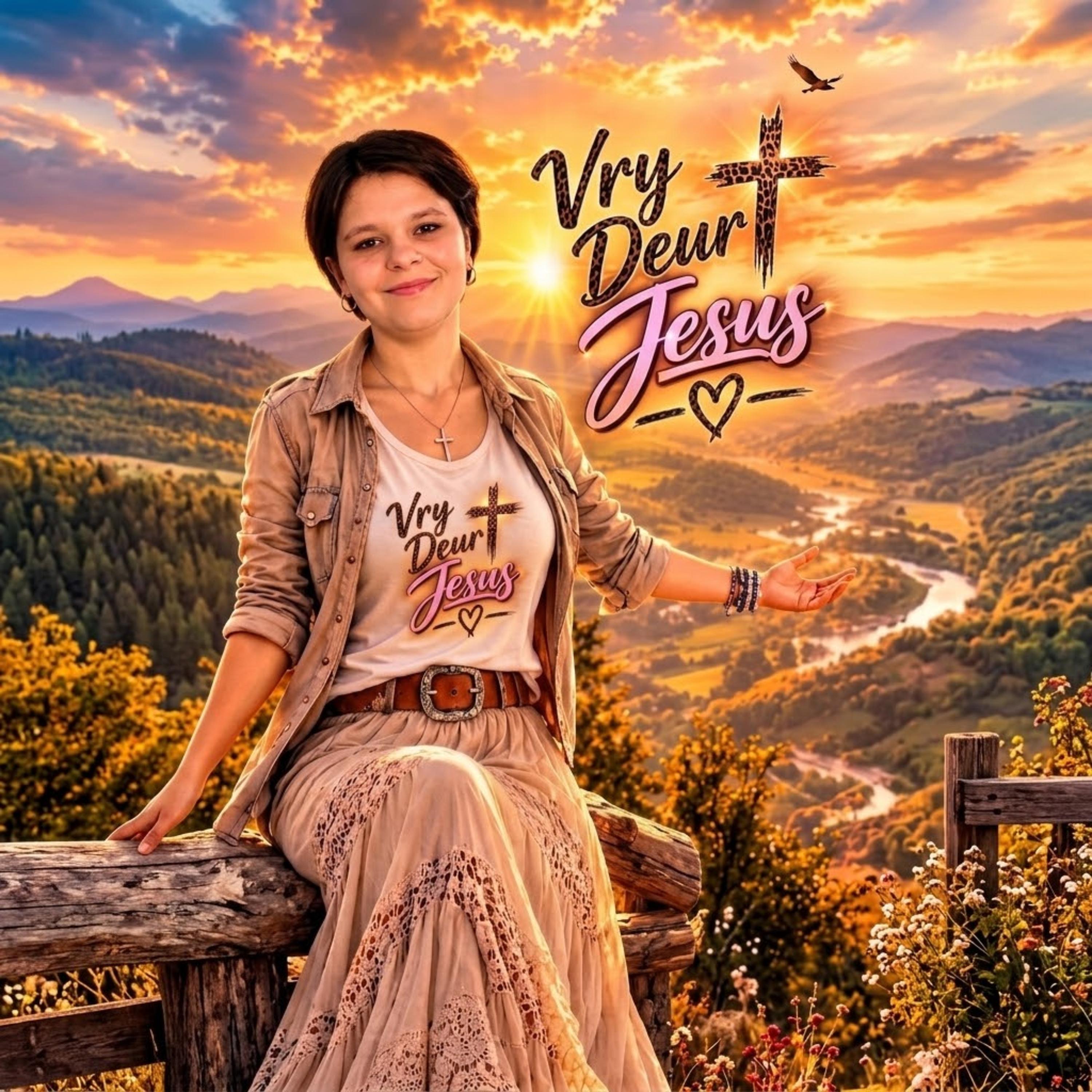 Vry Deur Jesus by glow flower cover art