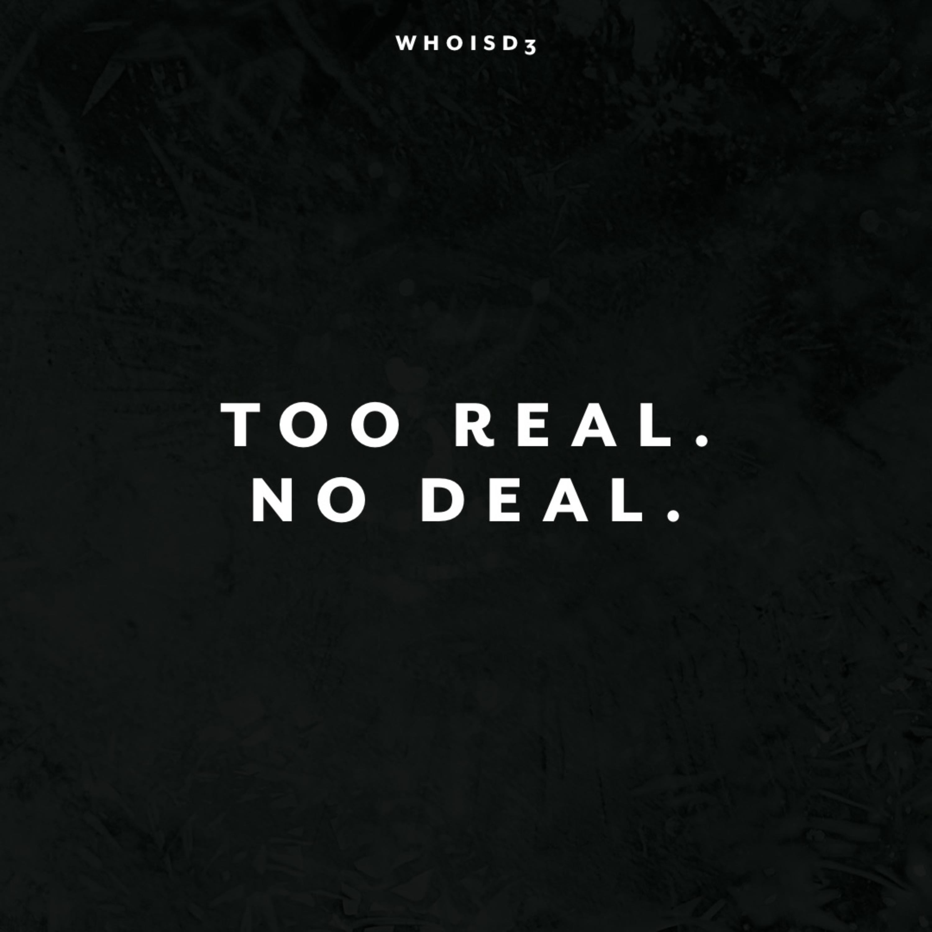 Too Real No Deal artwork