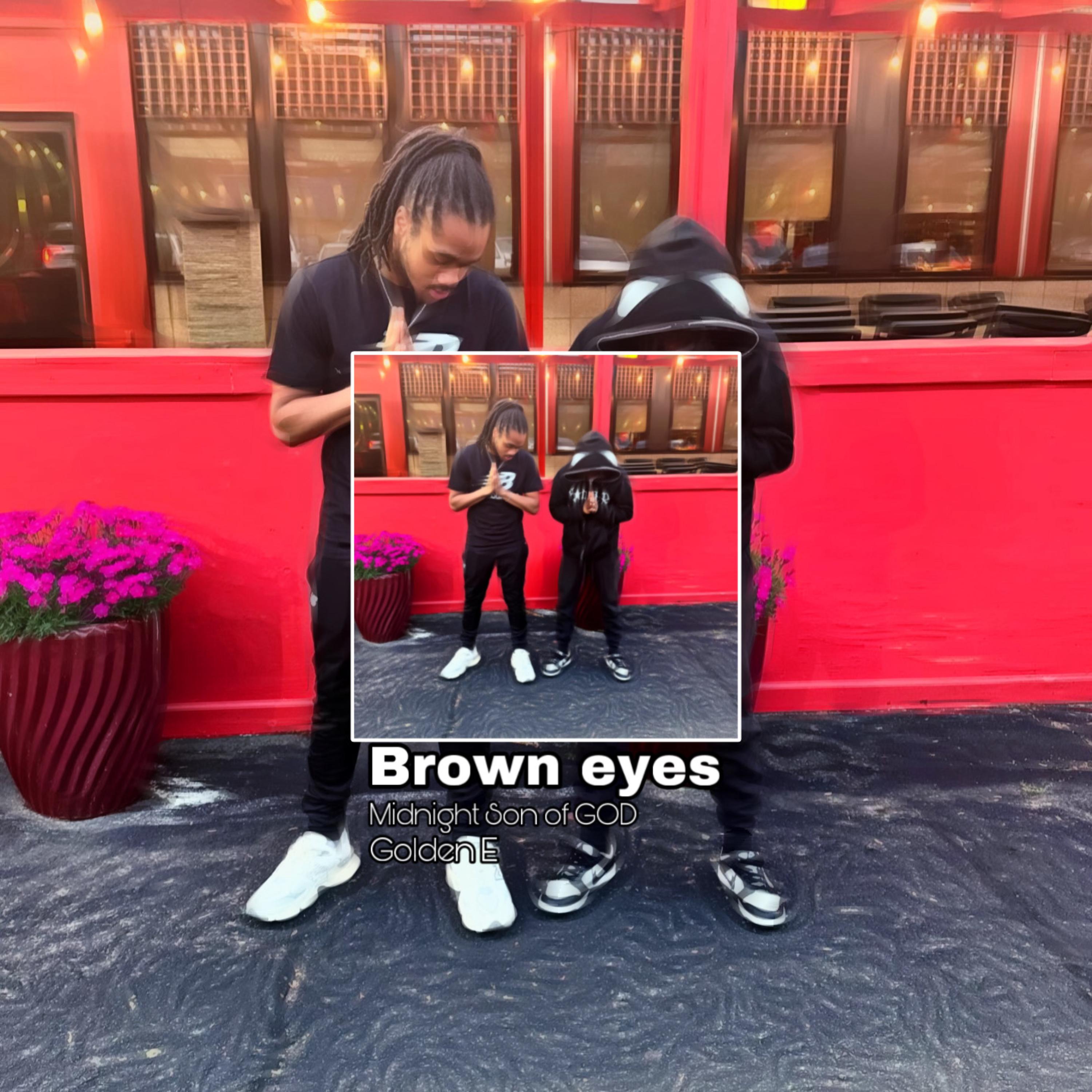 Brown eyes artwork