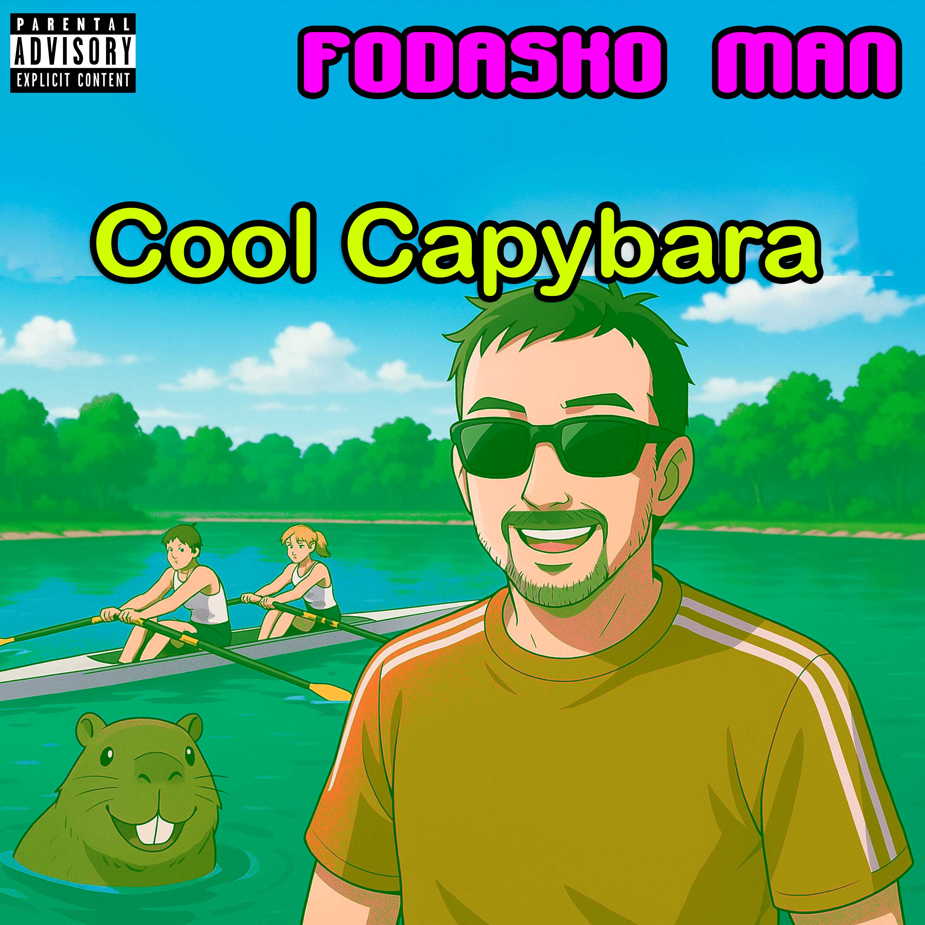 Cool Capybara artwork