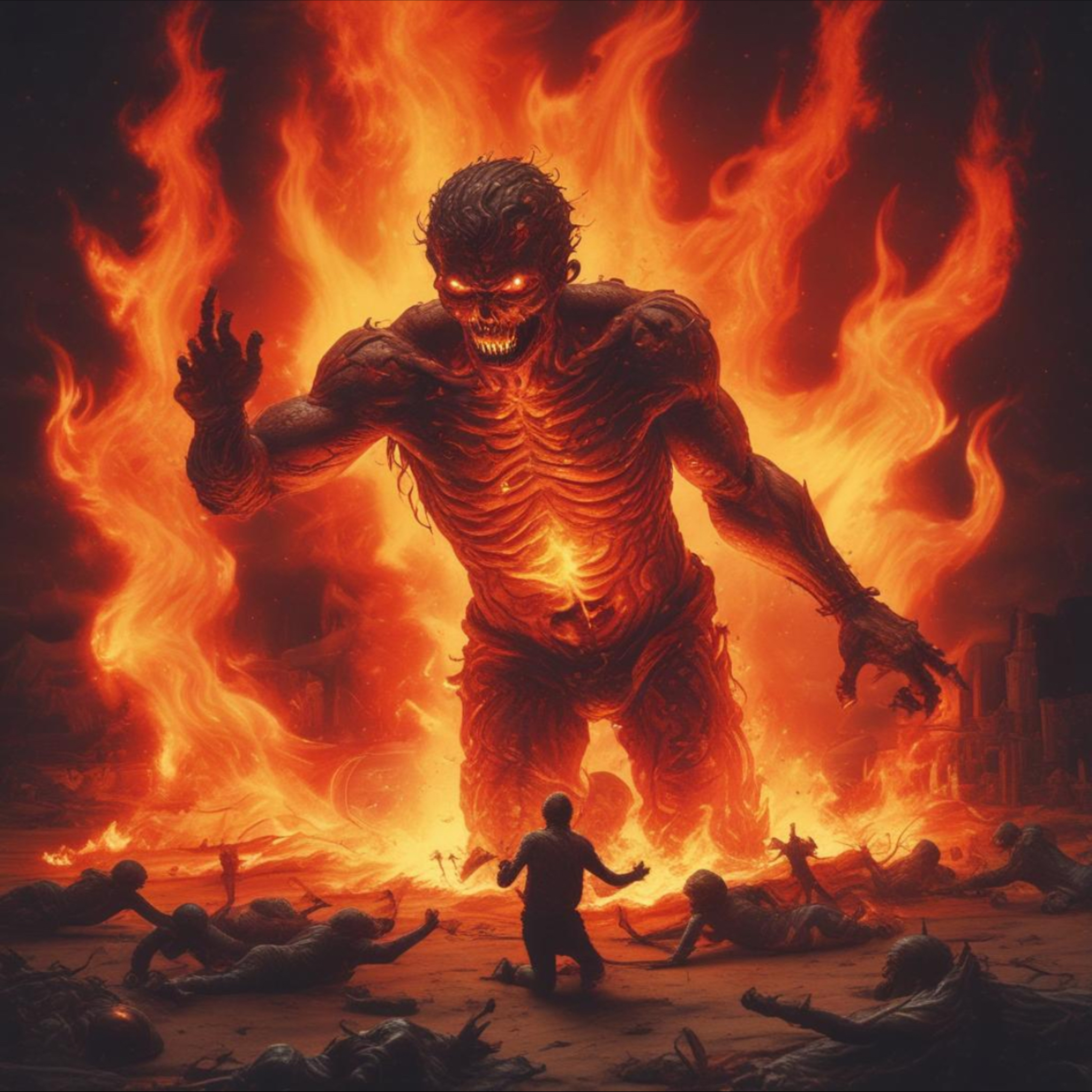 Burn artwork