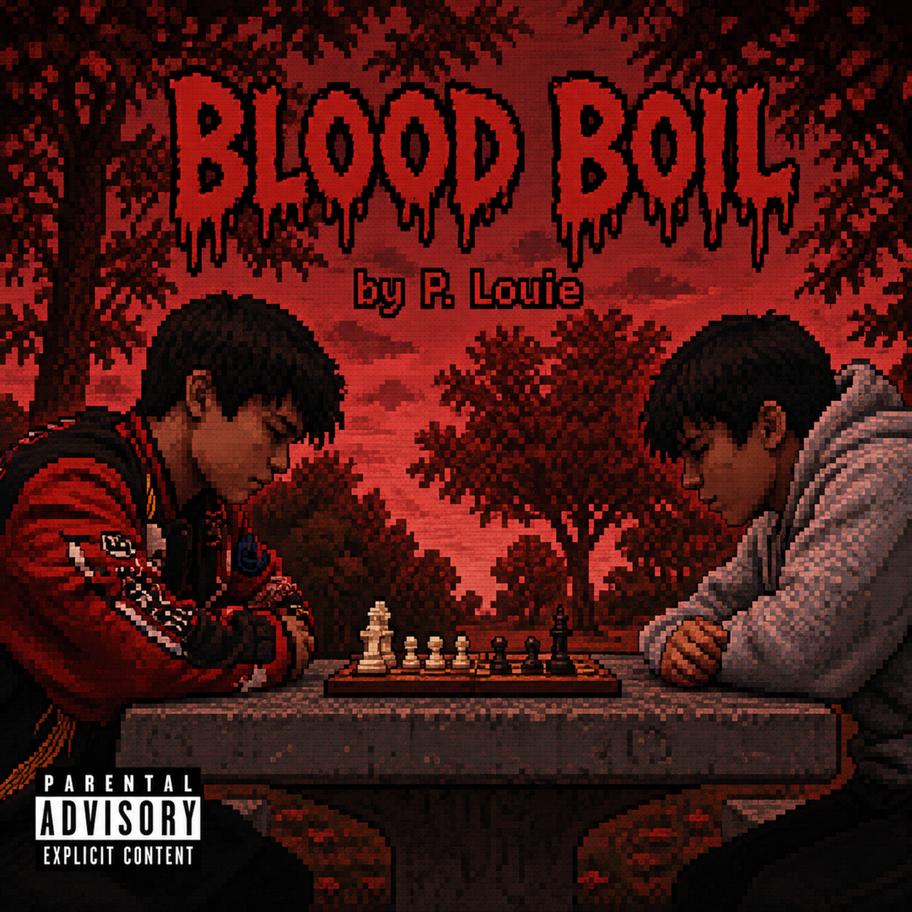 BLOOD BOIL by P. Louie cover art