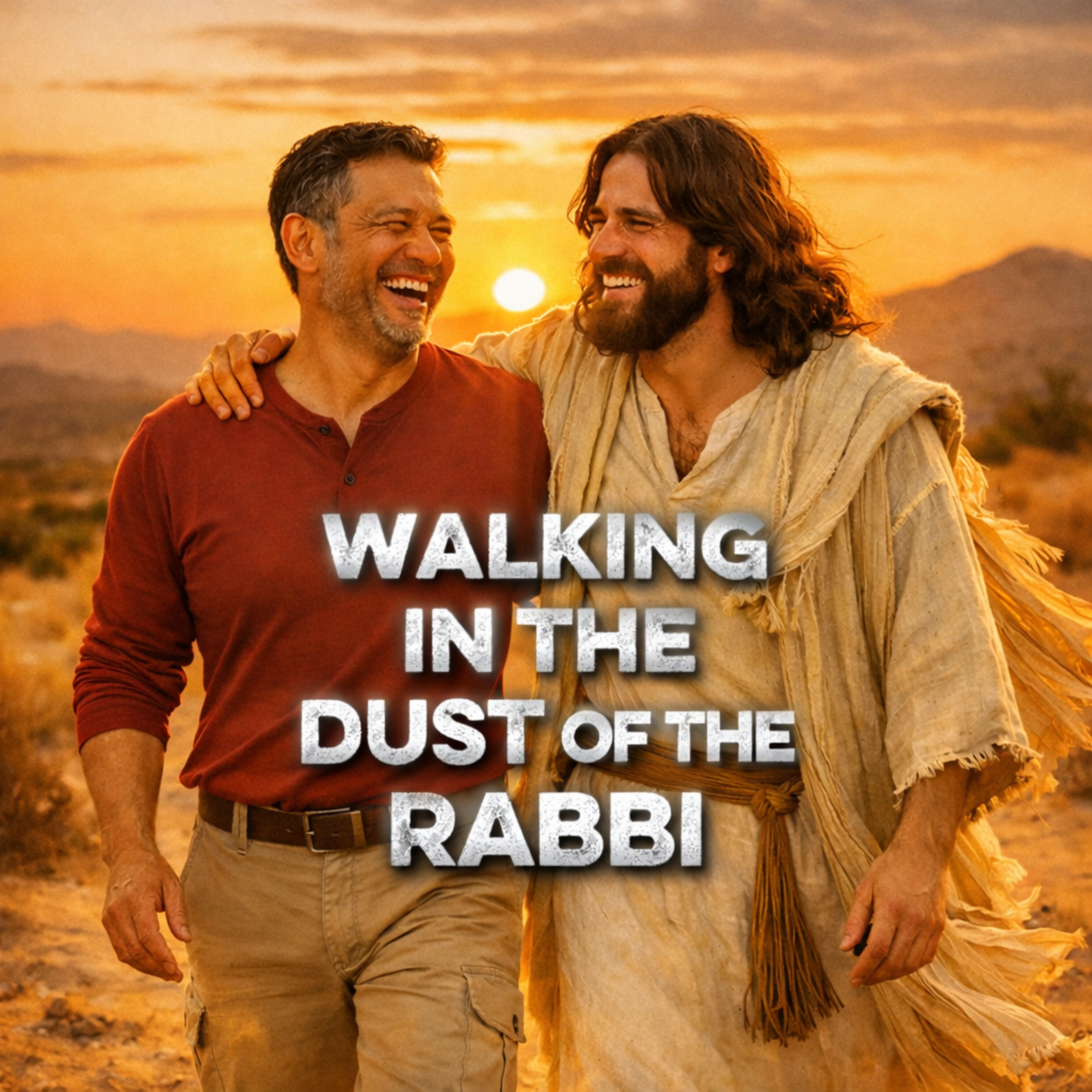 WALKING IN THE DUST OF THE RABBI by SuruhanoMD cover art