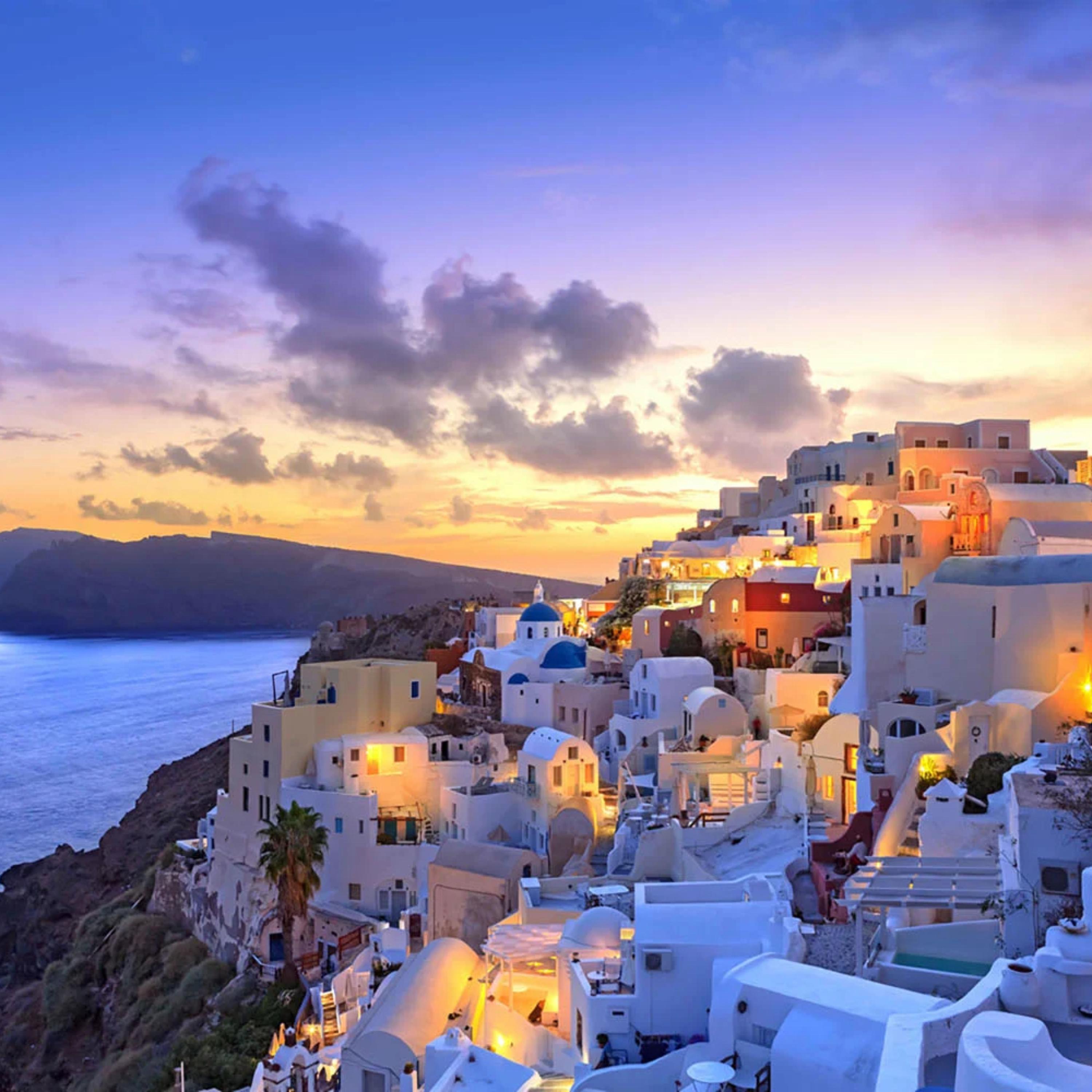 Santorini Greece artwork