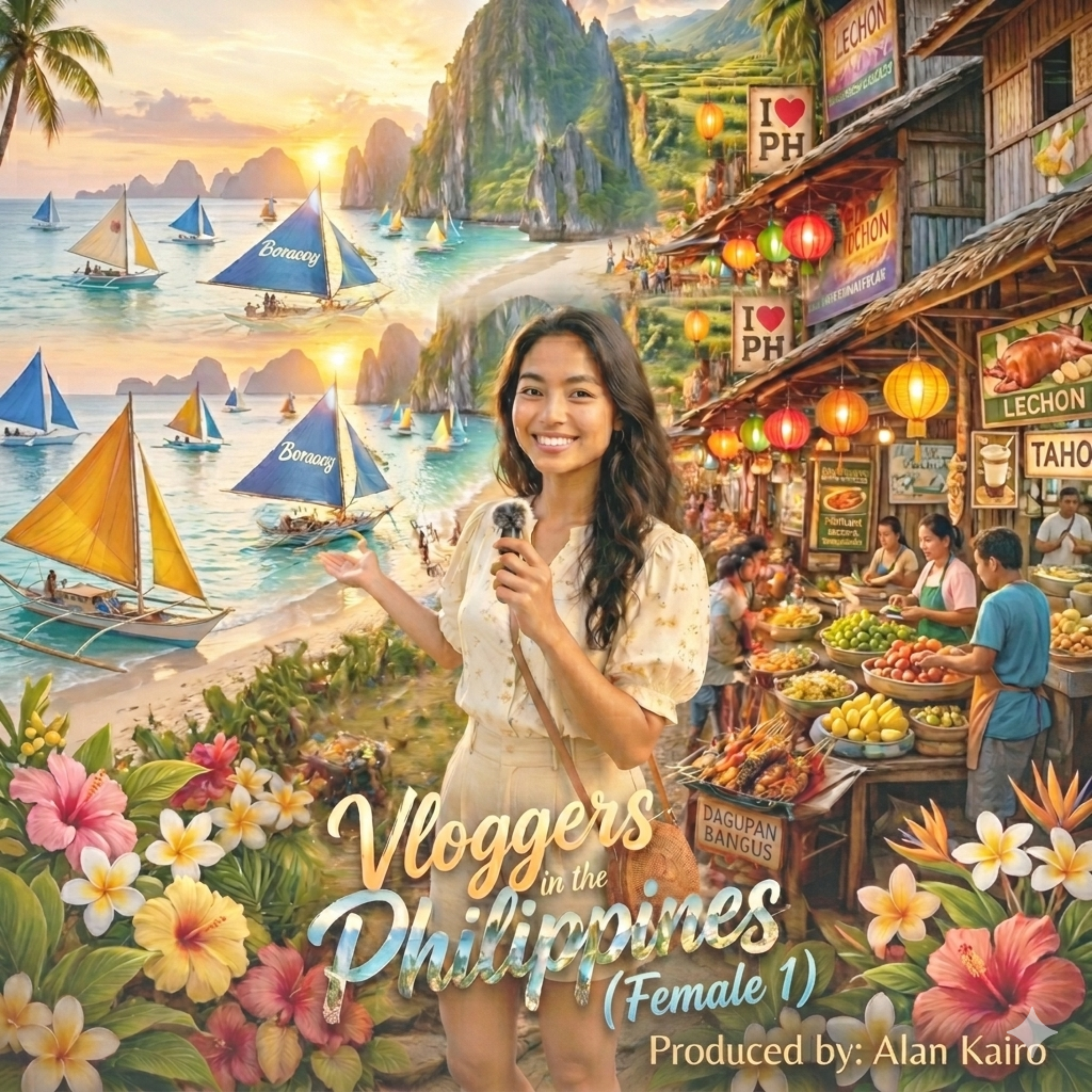 Vloggers In The Philippines (Female 1) by Alan Kairo cover art
