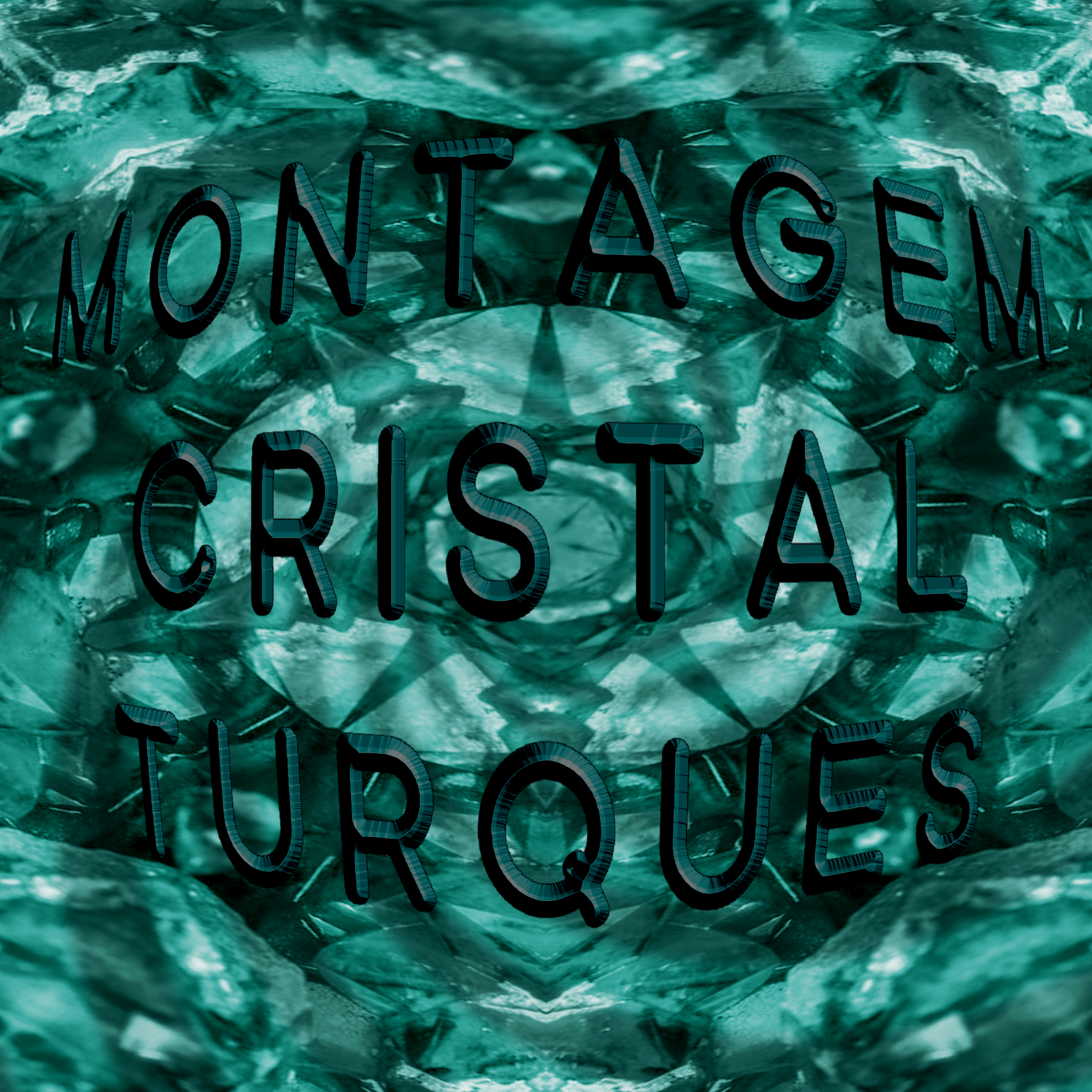 Montagem Cristal Turques artwork