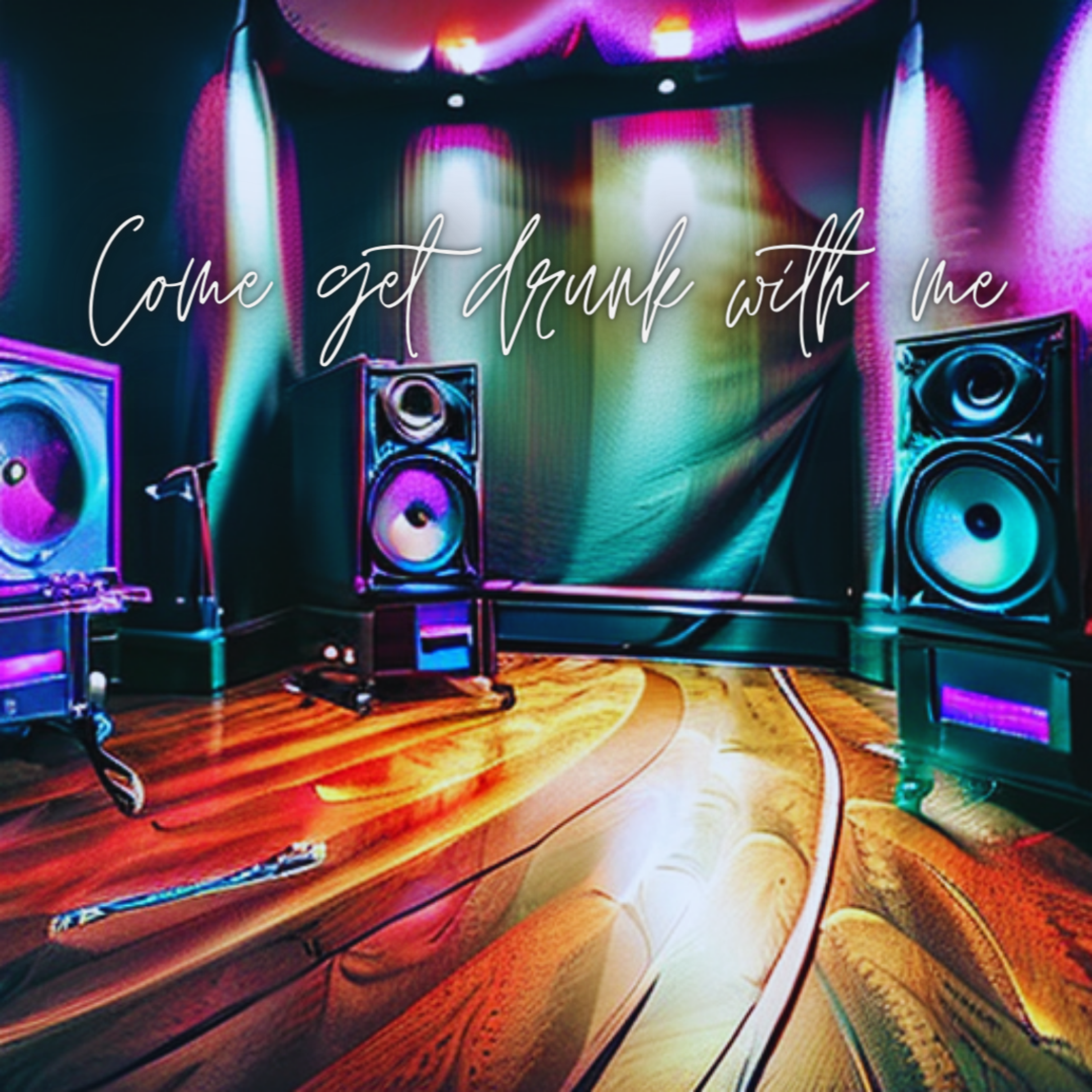 come get drunk with me artwork