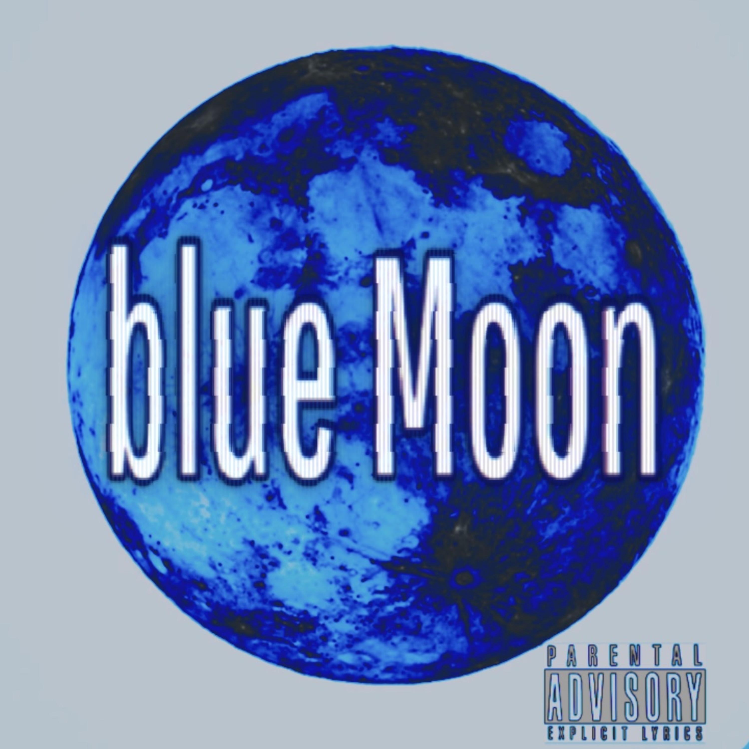 Blue moon artwork