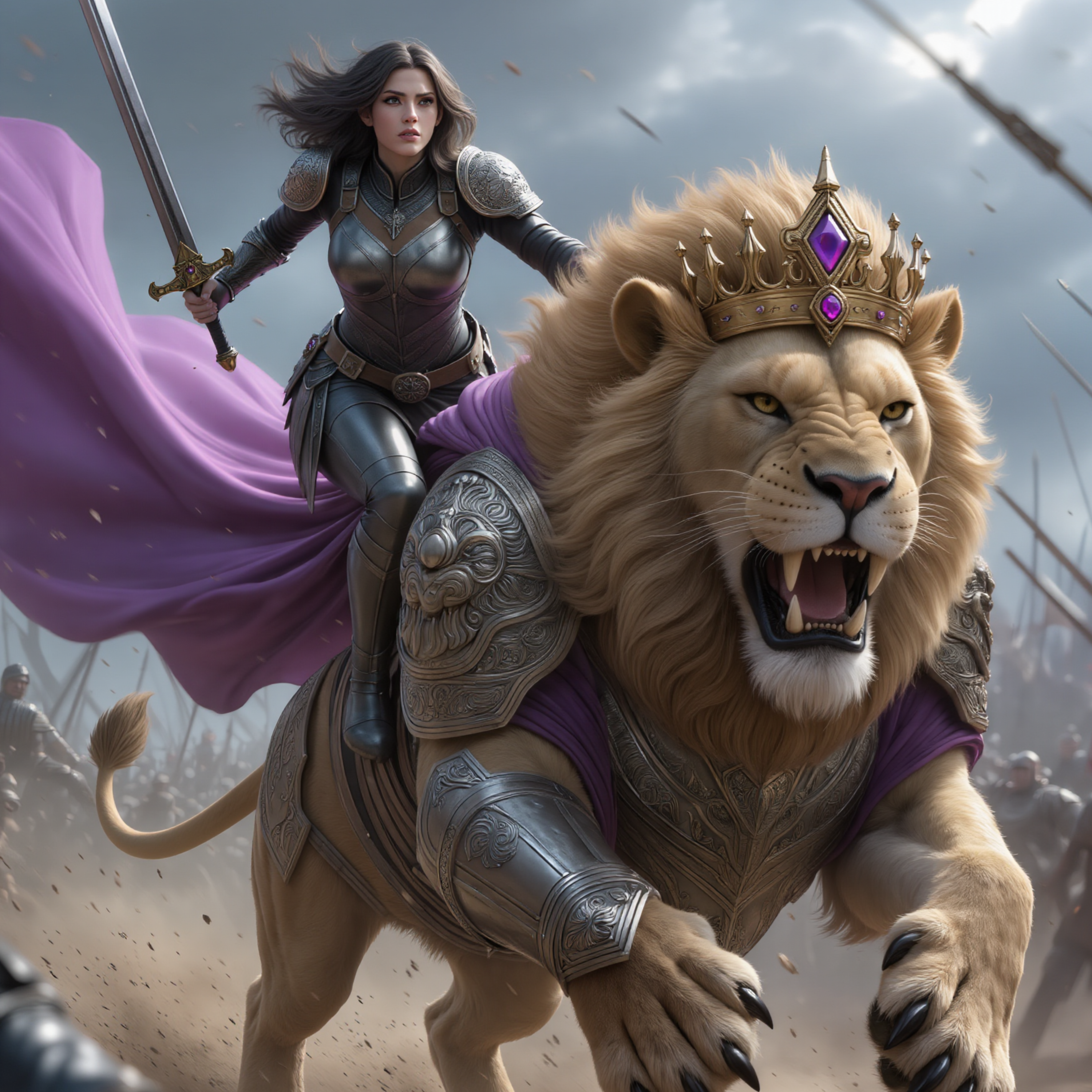 Lion's War Cry artwork