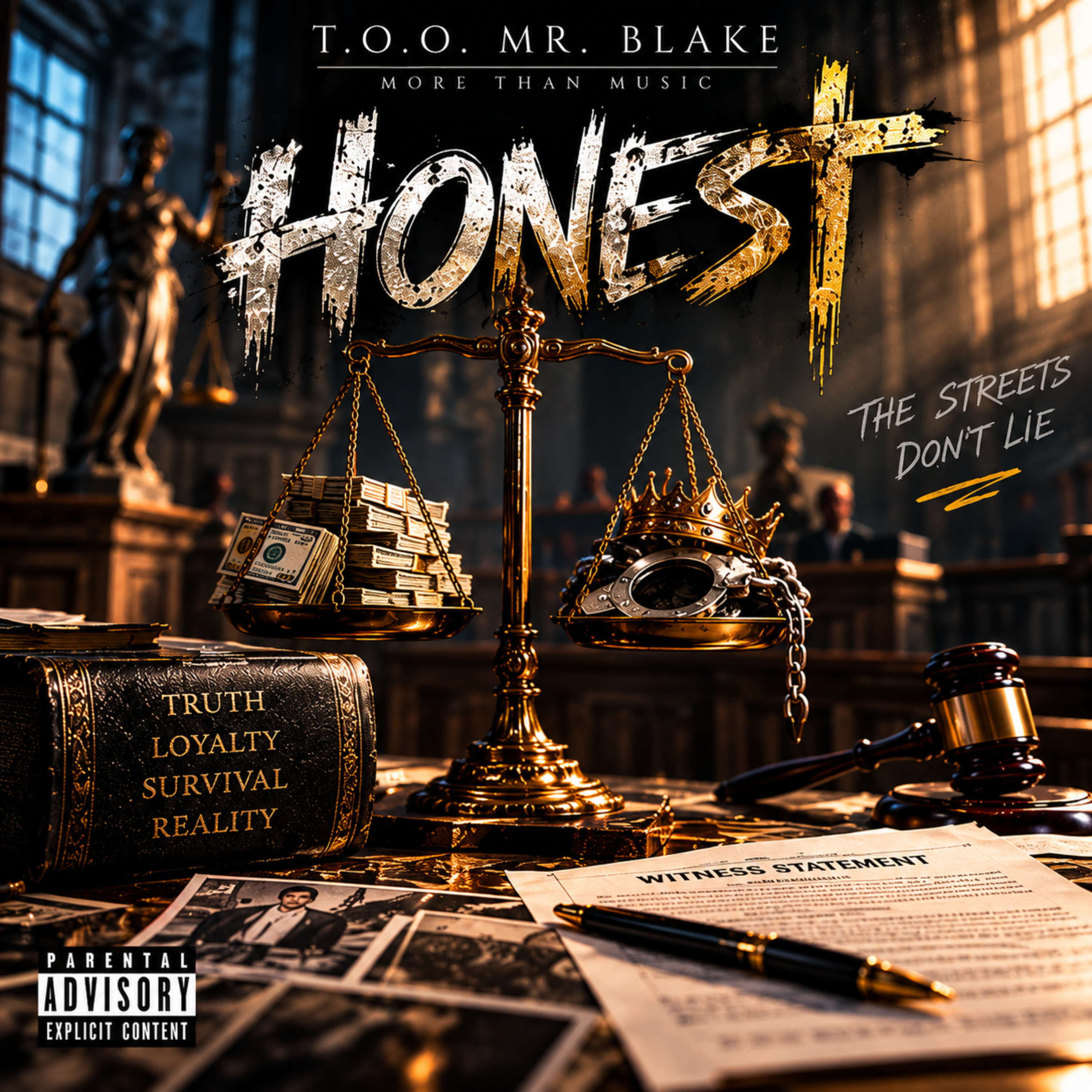 Honest by T.O.O. Mr. Blake cover art