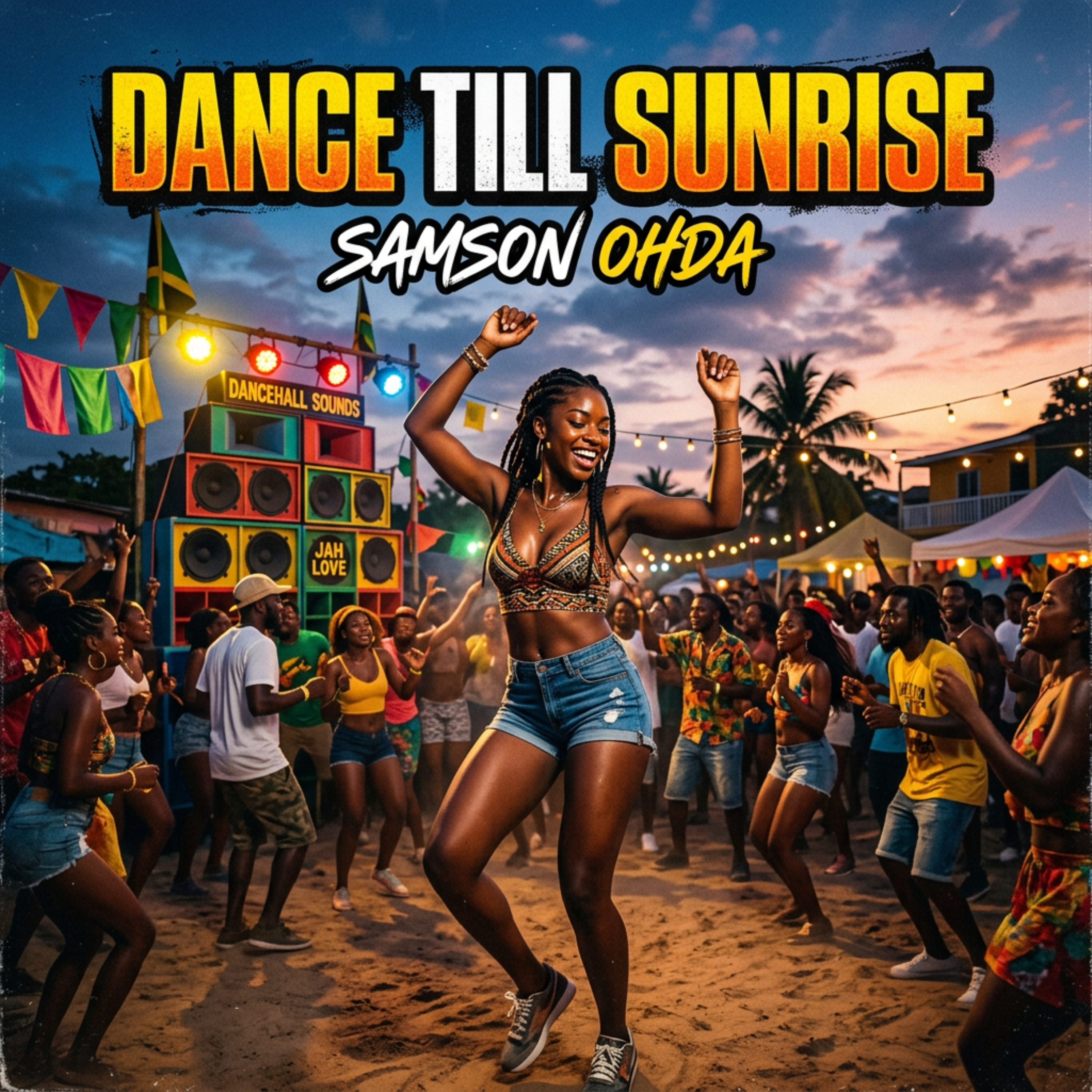 Dance Till Sunrise by Samson Ohda  cover art