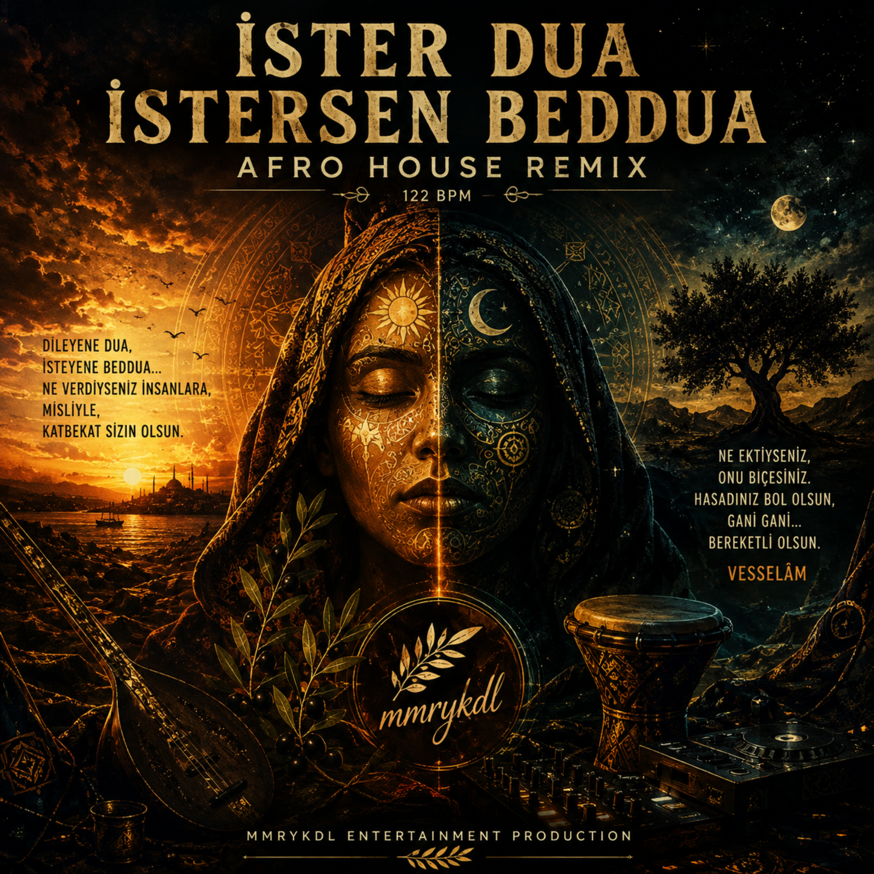 İSTER DUA İSTERSEN BEDDUA (Afro House Remix) by MMRYKDL cover art